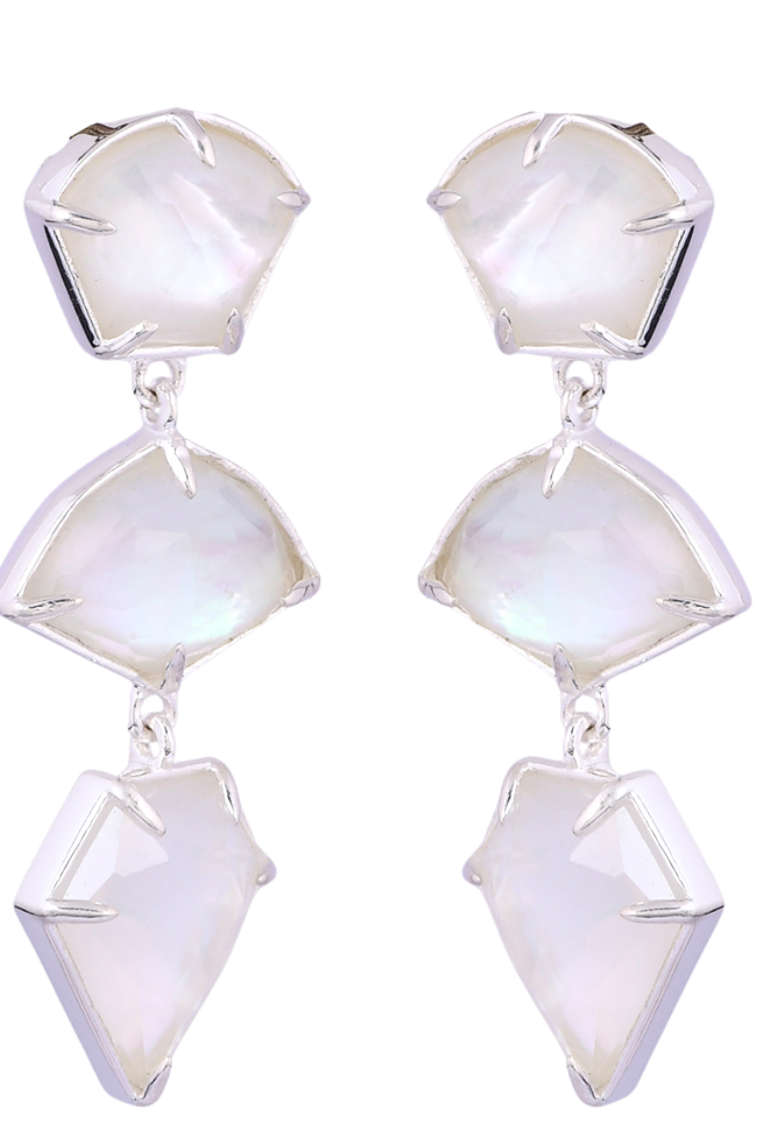 This Magic Moment Dangle Stone Earrings-Earrings-Krush Kandy, Women's Online Fashion Boutique Located in Phoenix, Arizona (Scottsdale Area)