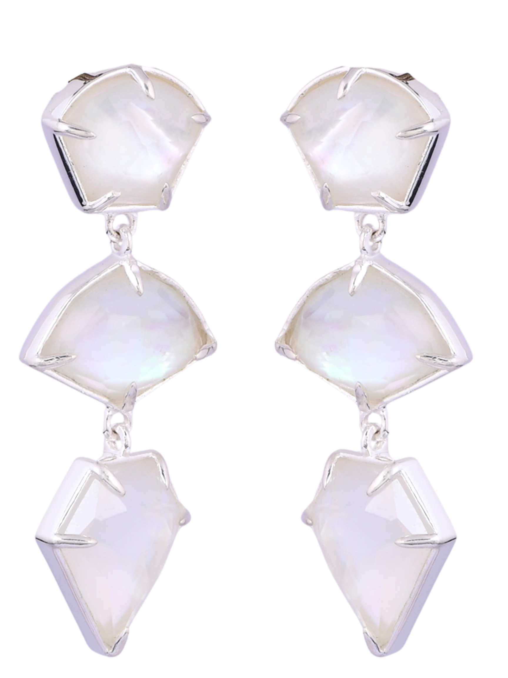 This Magic Moment Dangle Stone Earrings-Earrings-Krush Kandy, Women's Online Fashion Boutique Located in Phoenix, Arizona (Scottsdale Area)