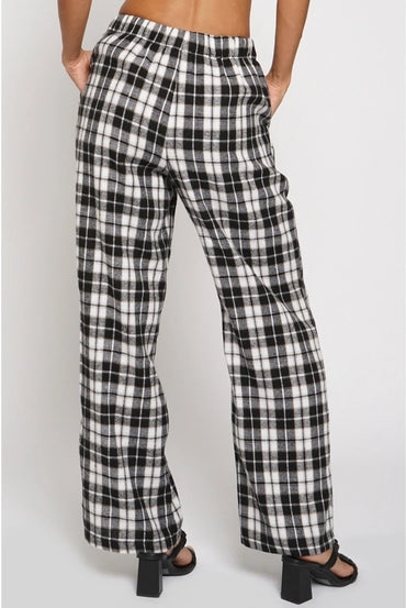 Plaid Flannel Pants-Bottoms-Krush Kandy, Women's Online Fashion Boutique Located in Phoenix, Arizona (Scottsdale Area)
