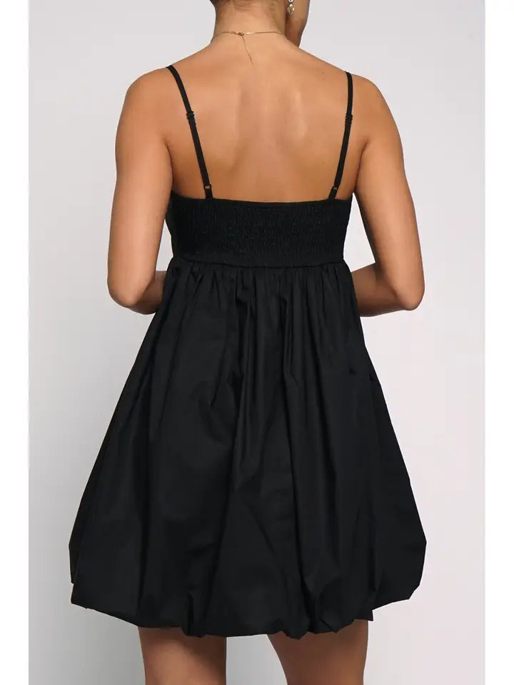 Bubble Hem Mini Dress-Dresses-Krush Kandy, Women's Online Fashion Boutique Located in Phoenix, Arizona (Scottsdale Area)