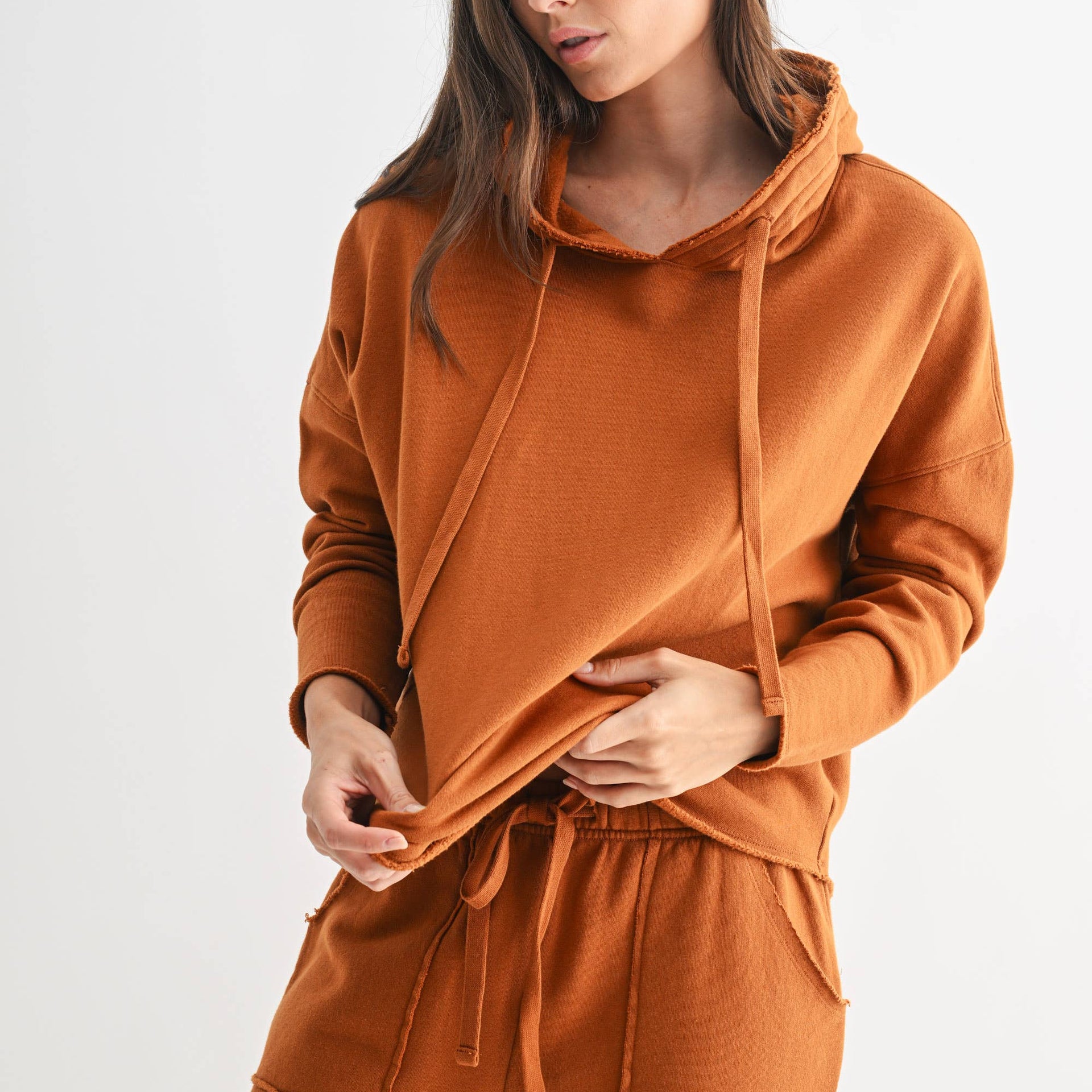 Loose Fit Hoodie Sweater-Hoodies-Krush Kandy, Women's Online Fashion Boutique Located in Phoenix, Arizona (Scottsdale Area)