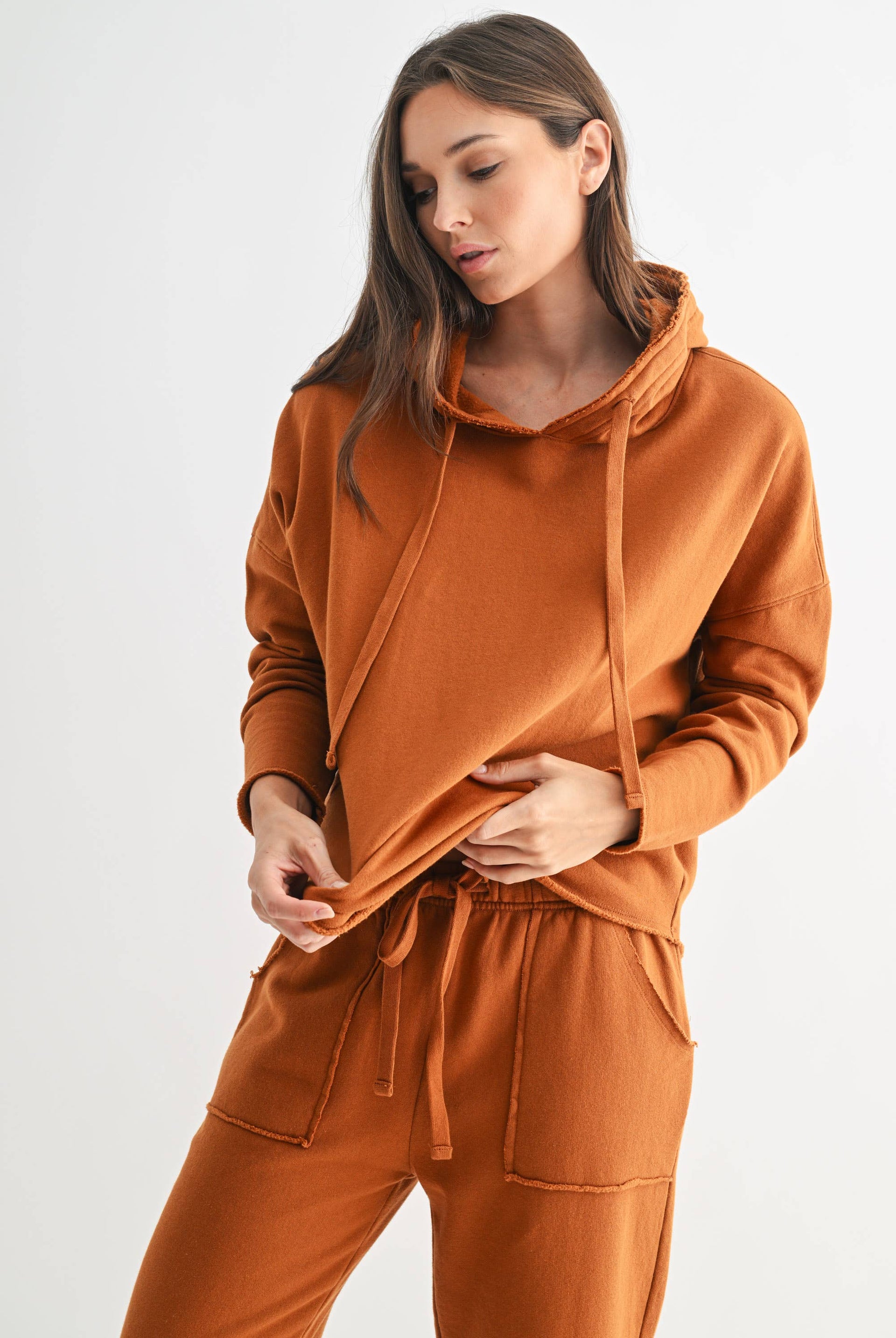Loose Fit Hoodie Sweater-Hoodies-Krush Kandy, Women's Online Fashion Boutique Located in Phoenix, Arizona (Scottsdale Area)
