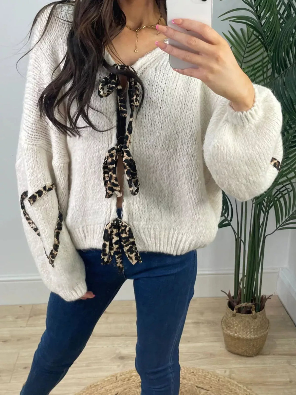 Tie Front Long Sleeve Sweater-Krush Kandy, Women's Online Fashion Boutique Located in Phoenix, Arizona (Scottsdale Area)