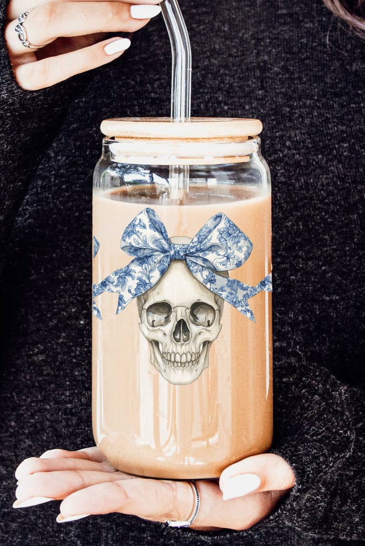 Cutest Halloween Fall Glass Cup | 20oz-Accessories-Krush Kandy, Women's Online Fashion Boutique Located in Phoenix, Arizona (Scottsdale Area)