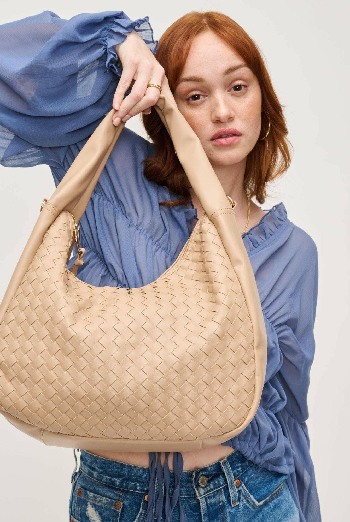 Maira Woven Hobo-handbags-Krush Kandy, Women's Online Fashion Boutique Located in Phoenix, Arizona (Scottsdale Area)