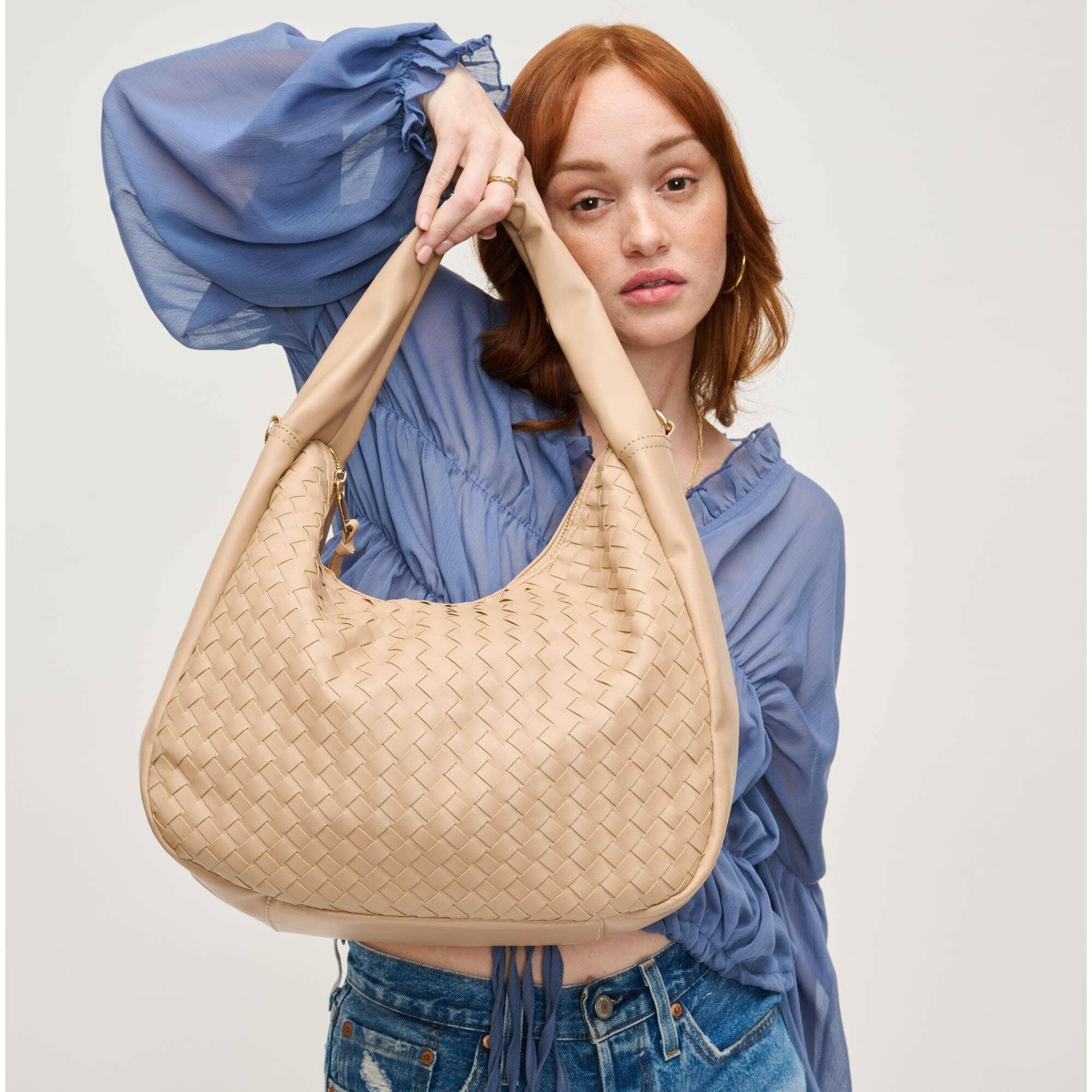 Maira Woven Hobo-handbags-Krush Kandy, Women's Online Fashion Boutique Located in Phoenix, Arizona (Scottsdale Area)