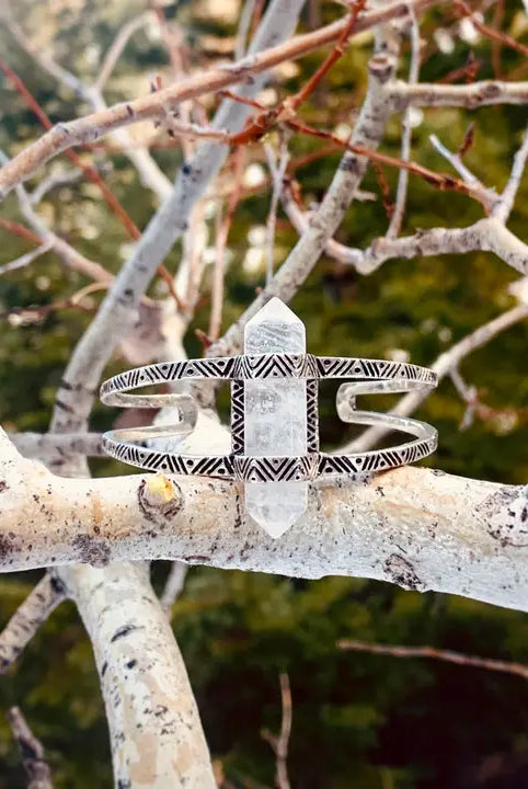 Crystal Cuff Bracelet MADE TO ORDER-Bracelets-Krush Kandy, Women's Online Fashion Boutique Located in Phoenix, Arizona (Scottsdale Area)