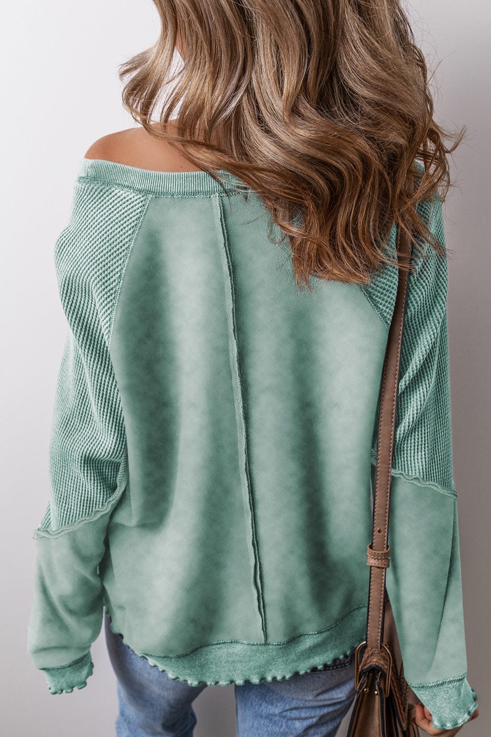 Casual Colorblock Pullover-Tops-Krush Kandy, Women's Online Fashion Boutique Located in Phoenix, Arizona (Scottsdale Area)