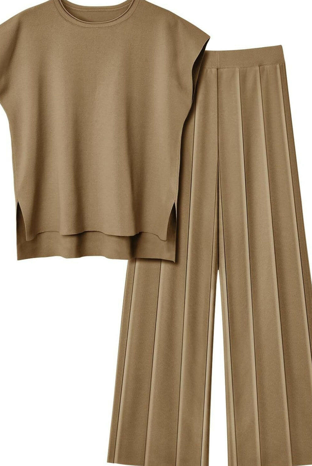 Best of Both Worlds Top and Pants Knit Set-Pants-Krush Kandy, Women's Online Fashion Boutique Located in Phoenix, Arizona (Scottsdale Area)