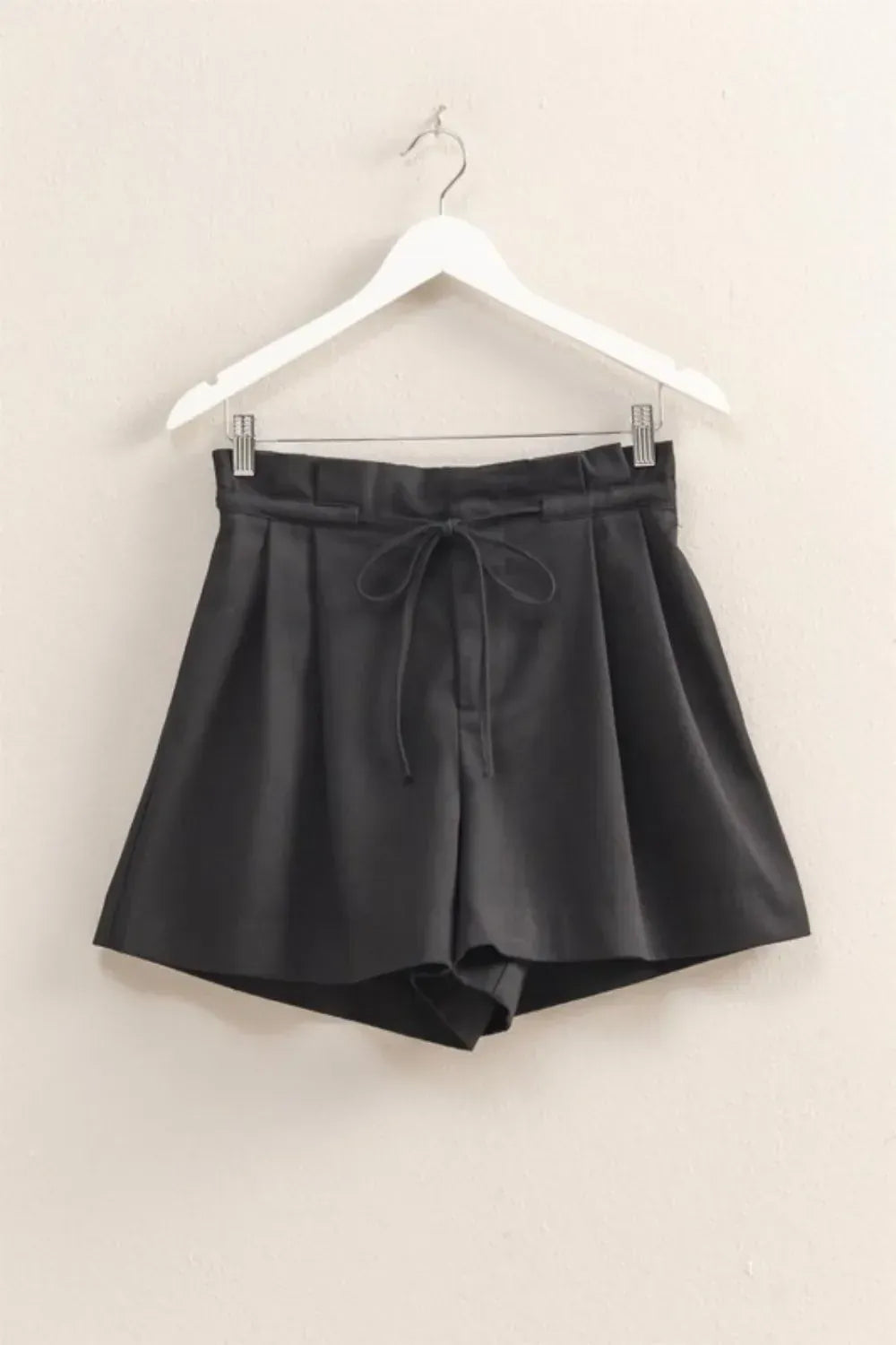 HYFVE High-Waisted Washed Twill Paperbag Shorts-Krush Kandy, Women's Online Fashion Boutique Located in Phoenix, Arizona (Scottsdale Area)