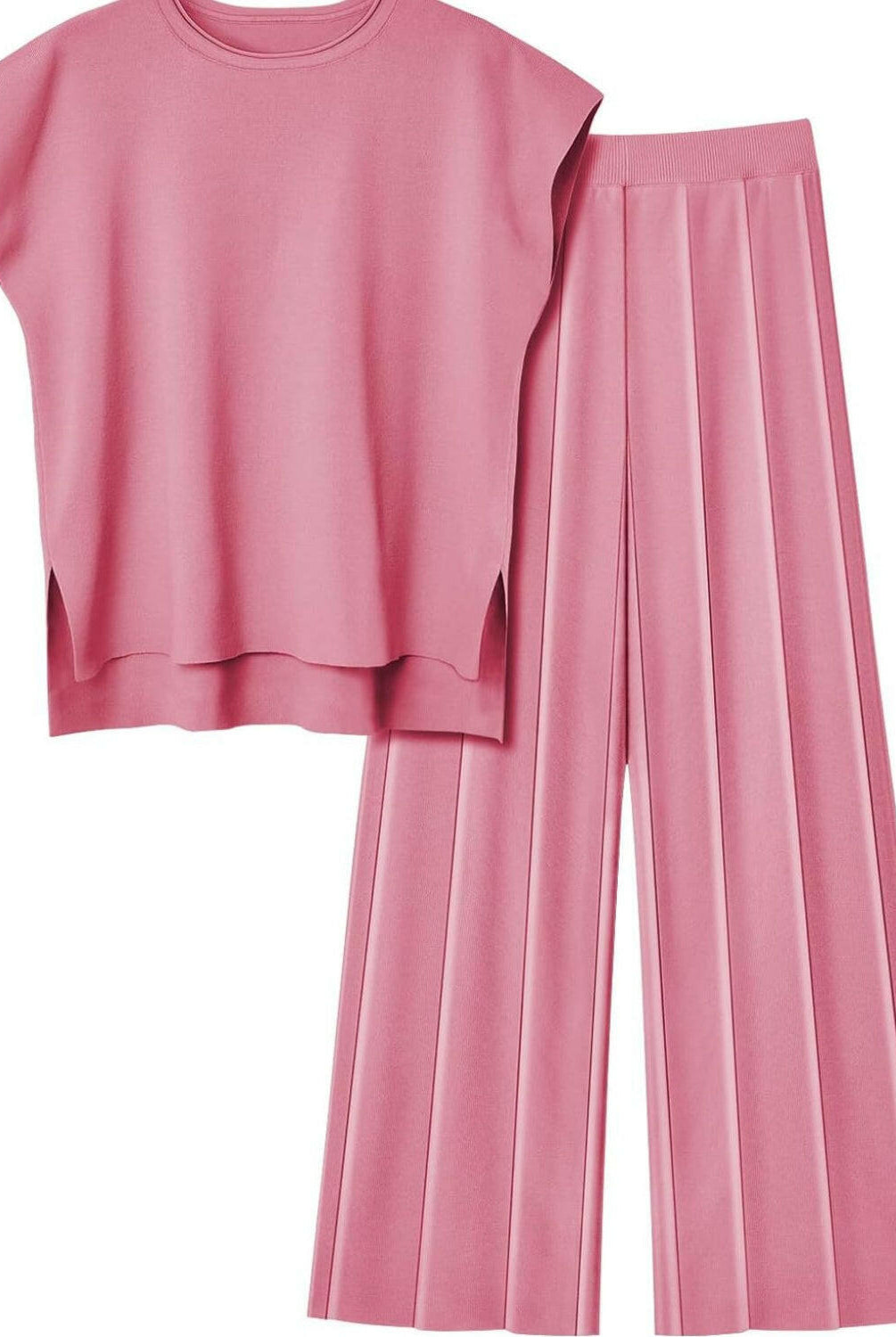 Best of Both Worlds Top and Pants Knit Set-Pants-Krush Kandy, Women's Online Fashion Boutique Located in Phoenix, Arizona (Scottsdale Area)