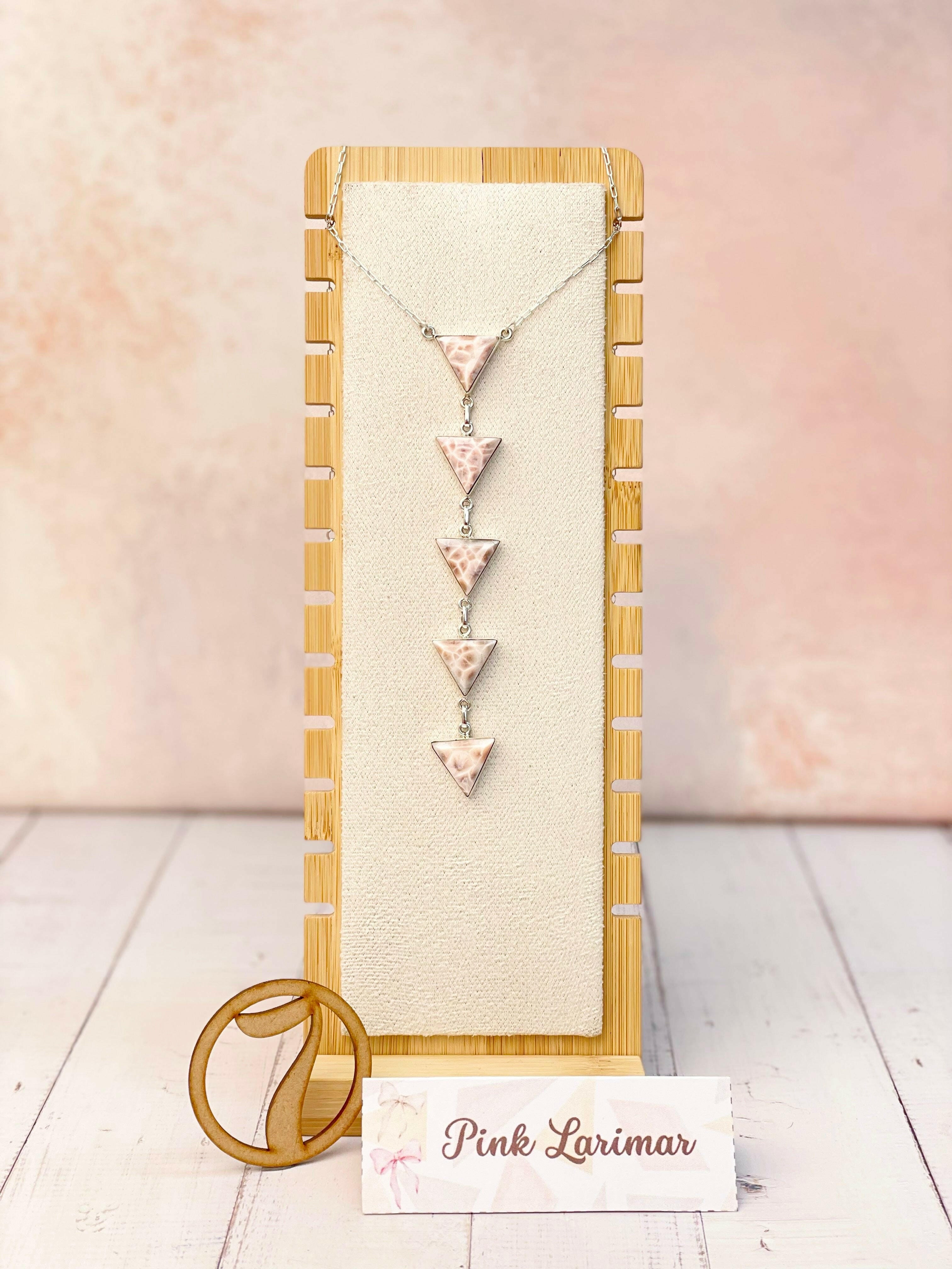 Trinity's Triad Stone Drop Necklace-Necklaces-Krush Kandy, Women's Online Fashion Boutique Located in Phoenix, Arizona (Scottsdale Area)