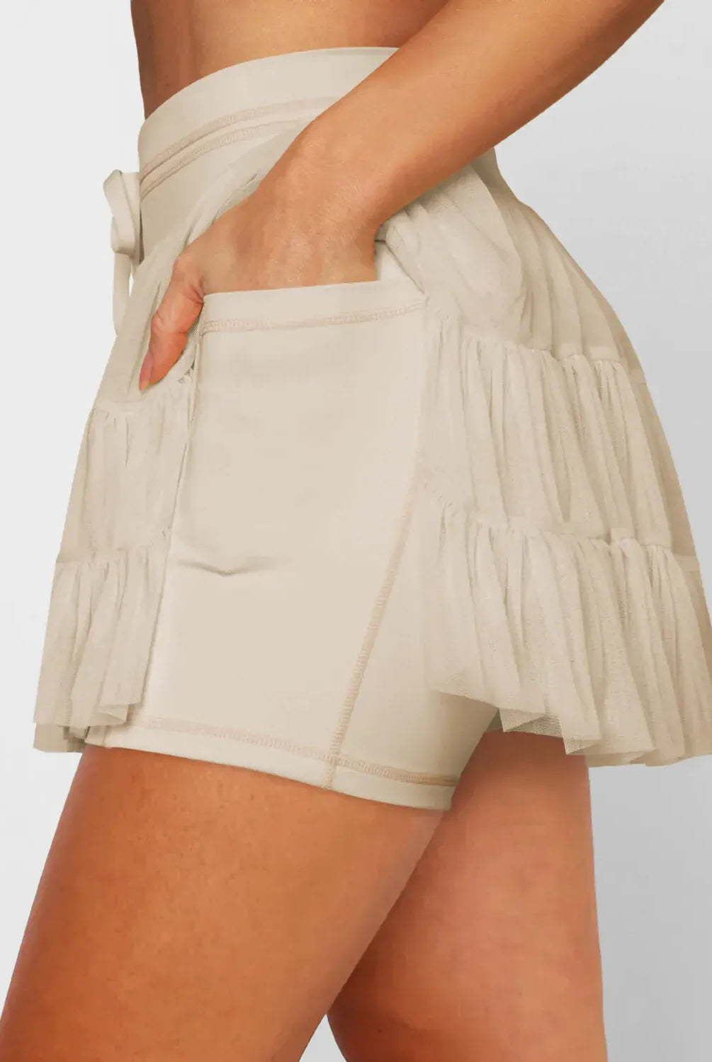 High Waist Skort with Pockets-Krush Kandy, Women's Online Fashion Boutique Located in Phoenix, Arizona (Scottsdale Area)