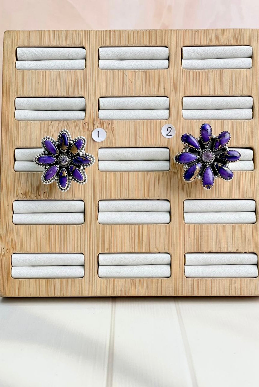 Berry Dahlia One of a Kind Boho Rings-Rings-Krush Kandy, Women's Online Fashion Boutique Located in Phoenix, Arizona (Scottsdale Area)