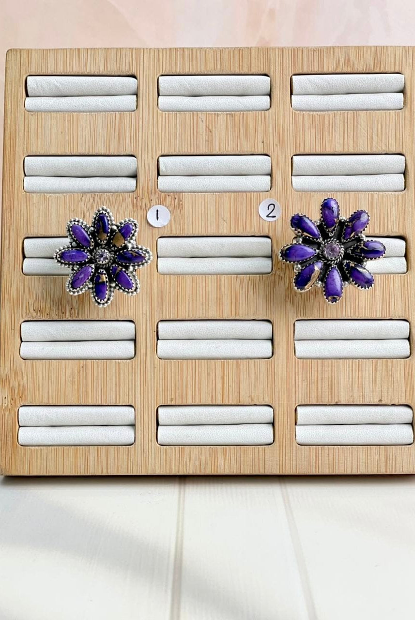 Berry Dahlia One of a Kind Boho Rings-Rings-Krush Kandy, Women's Online Fashion Boutique Located in Phoenix, Arizona (Scottsdale Area)