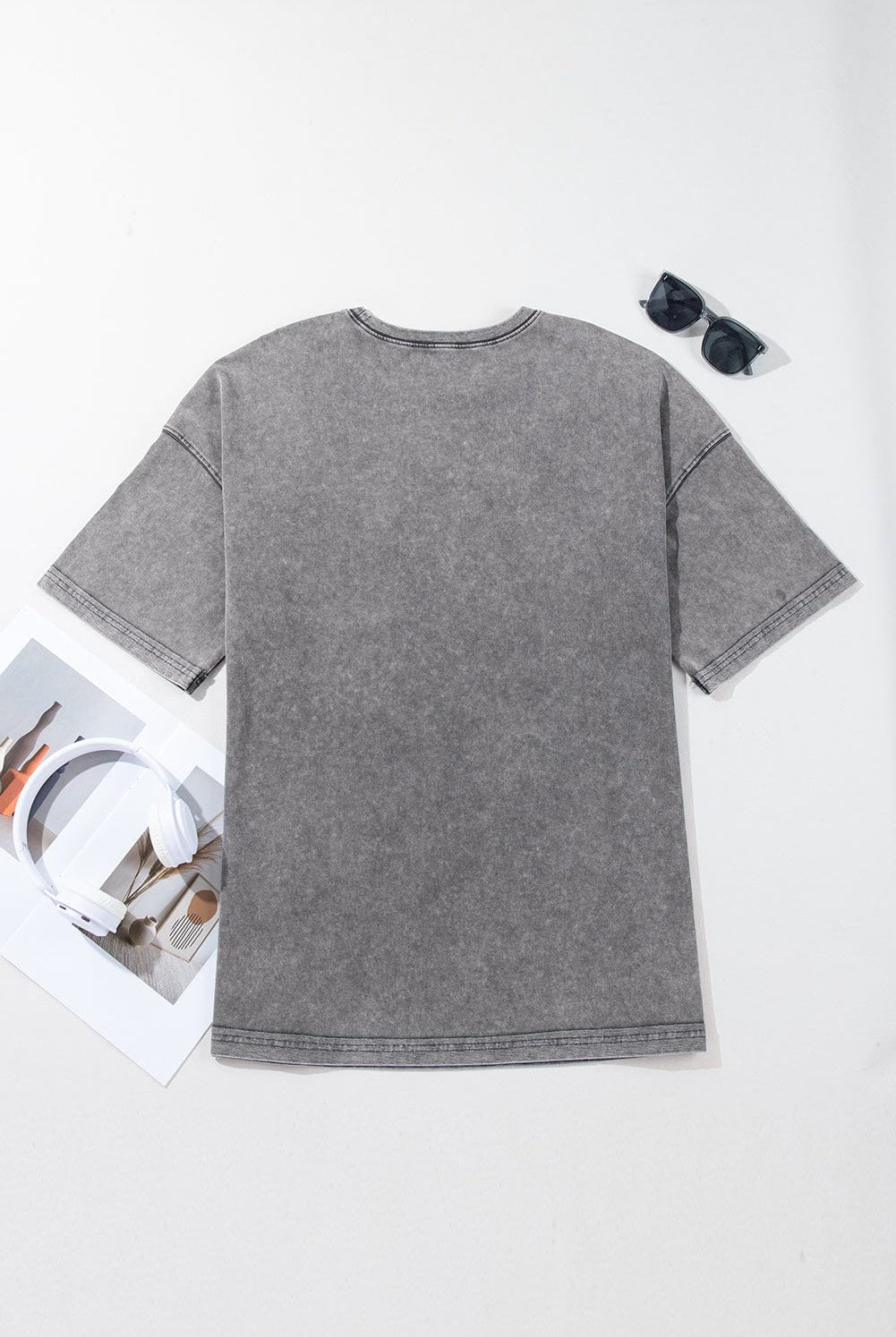 Vintage Wash Pocket Tee-Tops-Krush Kandy, Women's Online Fashion Boutique Located in Phoenix, Arizona (Scottsdale Area)