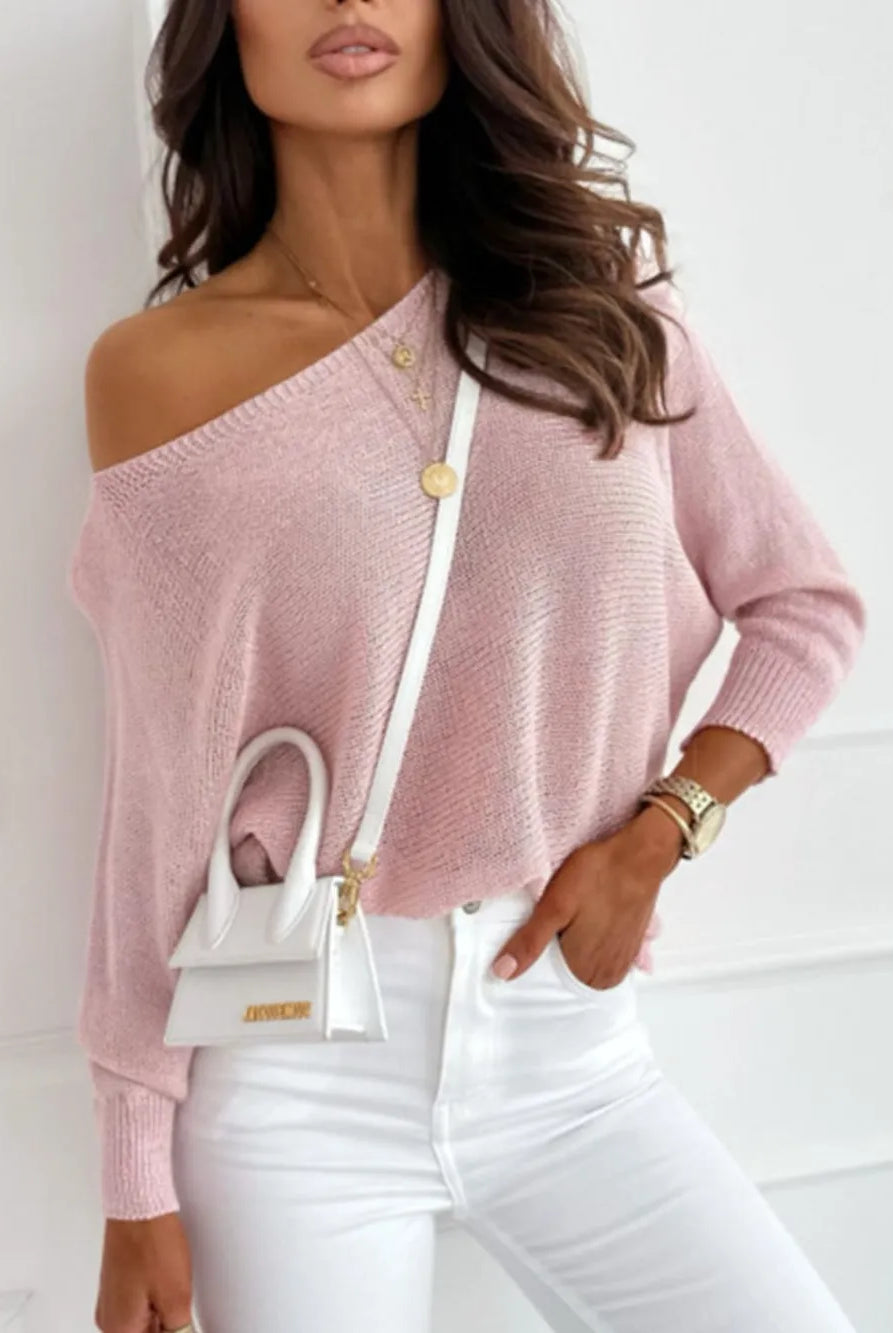 Bow Back Boat Neck Batwing Sleeve Sweater-Krush Kandy, Women's Online Fashion Boutique Located in Phoenix, Arizona (Scottsdale Area)