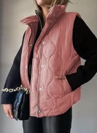 Lux Quilted Puffer Vest-Jackets-Krush Kandy, Women's Online Fashion Boutique Located in Phoenix, Arizona (Scottsdale Area)