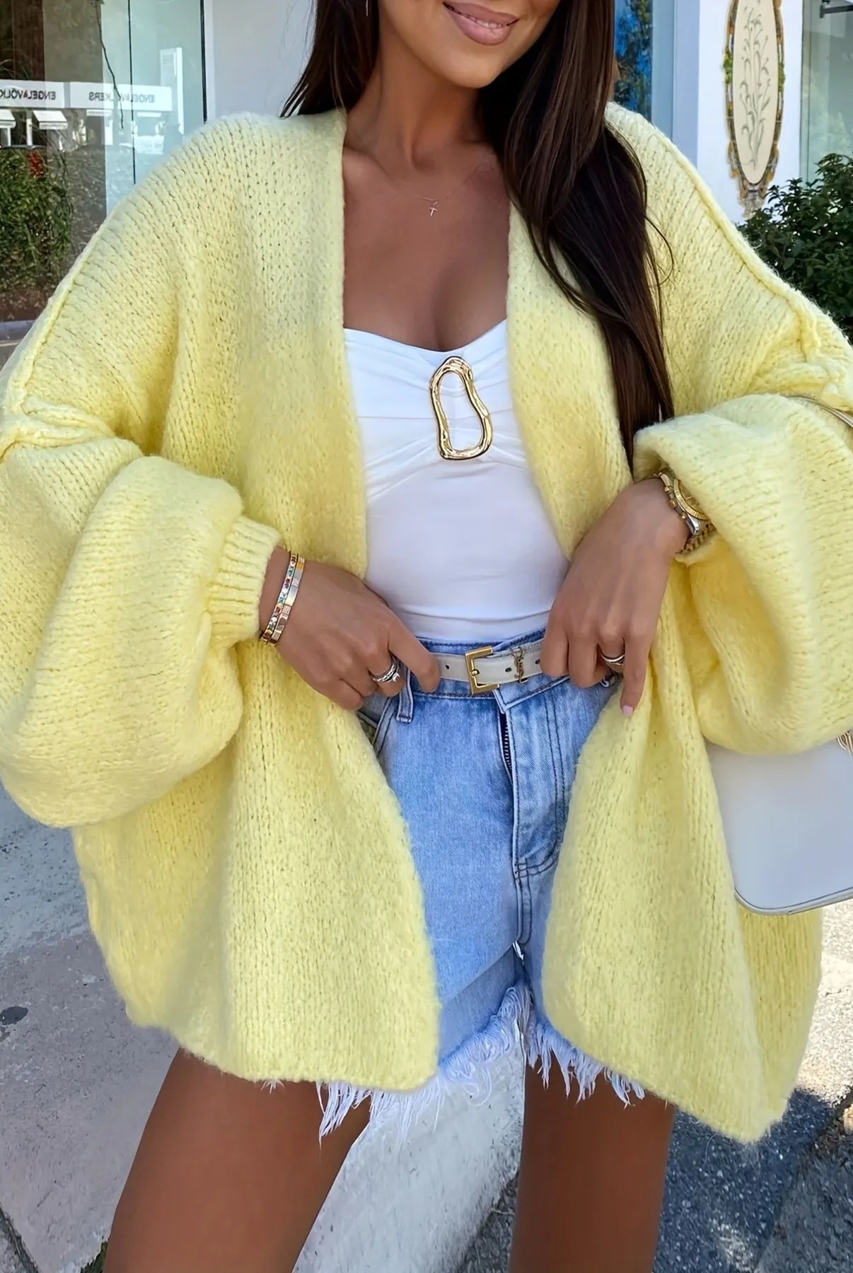 Open Front Long Sleeve Cardigan-tops-Krush Kandy, Women's Online Fashion Boutique Located in Phoenix, Arizona (Scottsdale Area)
