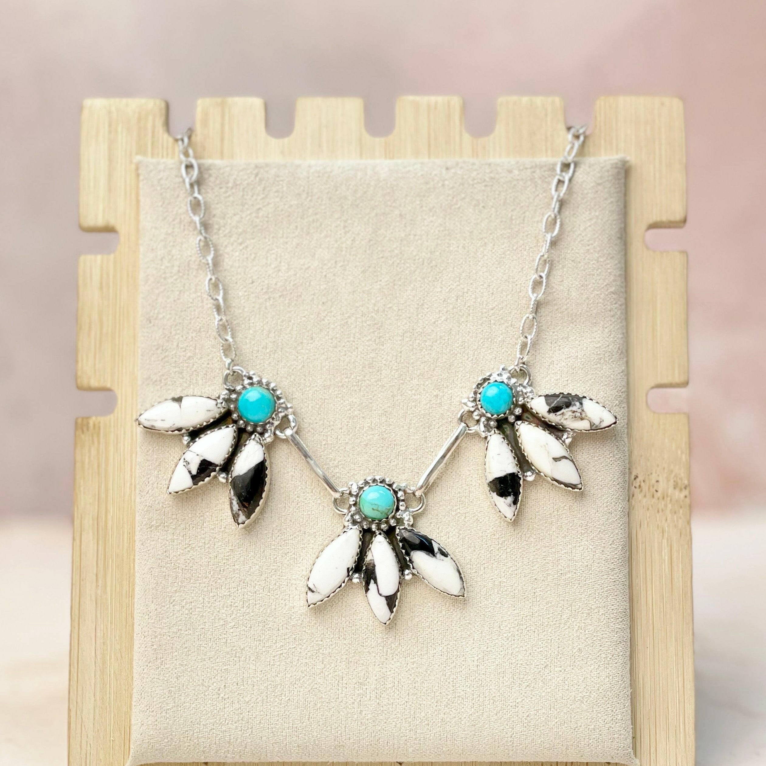 Desert Daisy Petals Necklace-Necklaces-Krush Kandy, Women's Online Fashion Boutique Located in Phoenix, Arizona (Scottsdale Area)