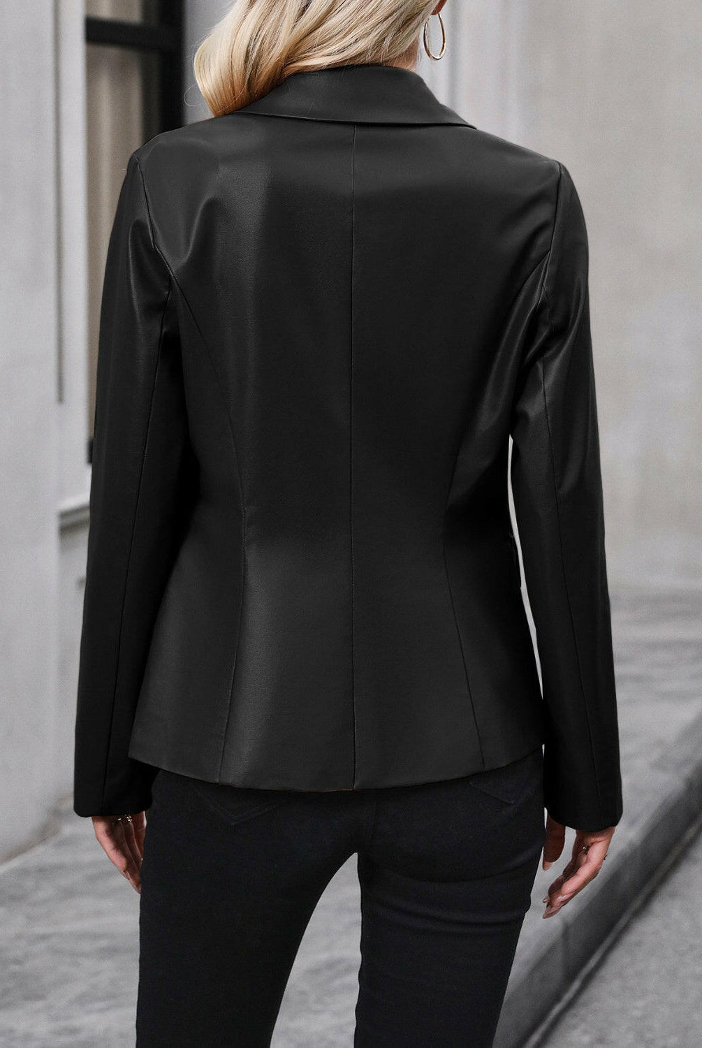 Ivy Lane Button Up Collared Neck Blazer-Krush Kandy, Women's Online Fashion Boutique Located in Phoenix, Arizona (Scottsdale Area)