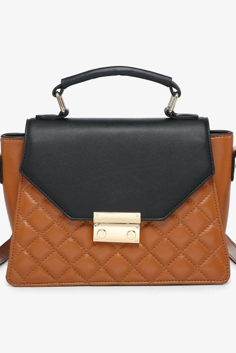 Lou Square Quilted Crossbody-handbags-Krush Kandy, Women's Online Fashion Boutique Located in Phoenix, Arizona (Scottsdale Area)