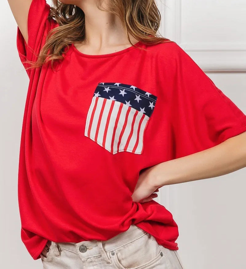 BiBi French Terry With Front Pocket Dolman Sleeves Top-Tops-Krush Kandy, Women's Online Fashion Boutique Located in Phoenix, Arizona (Scottsdale Area)