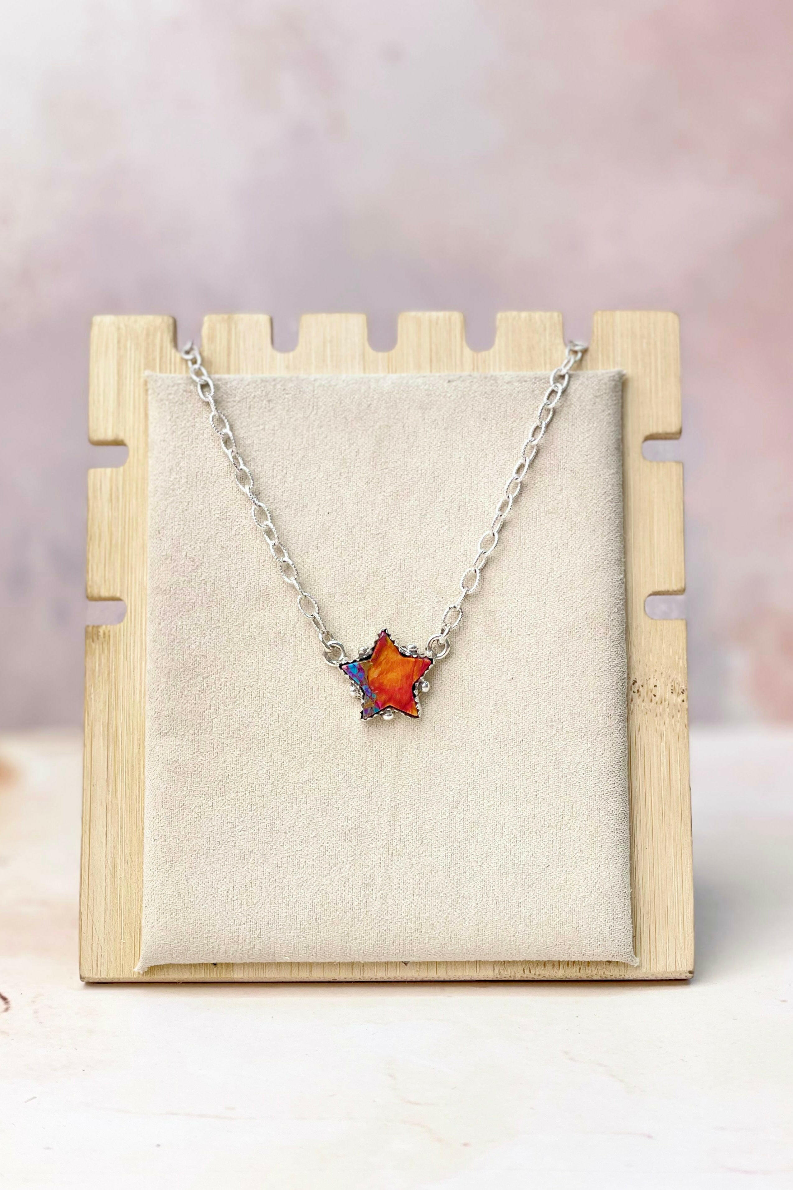 Canyon Stars Chunky Chain Necklace-Necklaces-Krush Kandy, Women's Online Fashion Boutique Located in Phoenix, Arizona (Scottsdale Area)