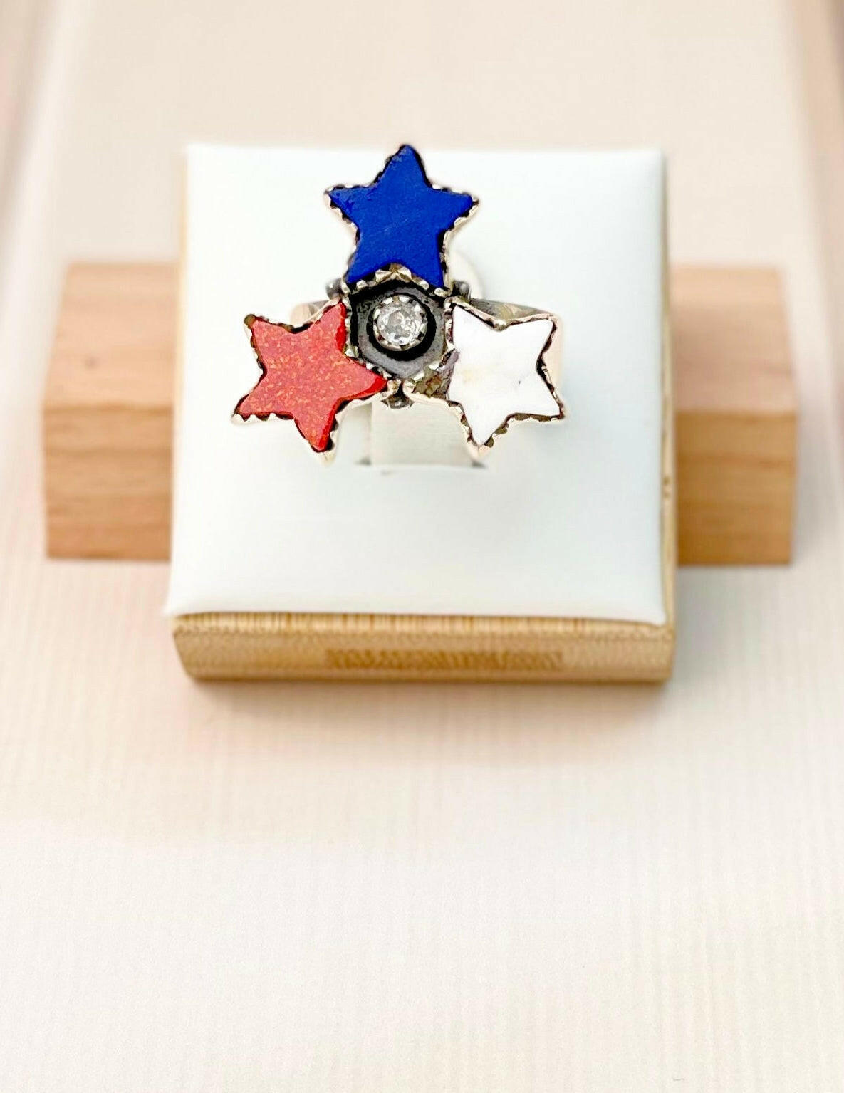 Freedom Stars Signet Rings-Rings-Krush Kandy, Women's Online Fashion Boutique Located in Phoenix, Arizona (Scottsdale Area)