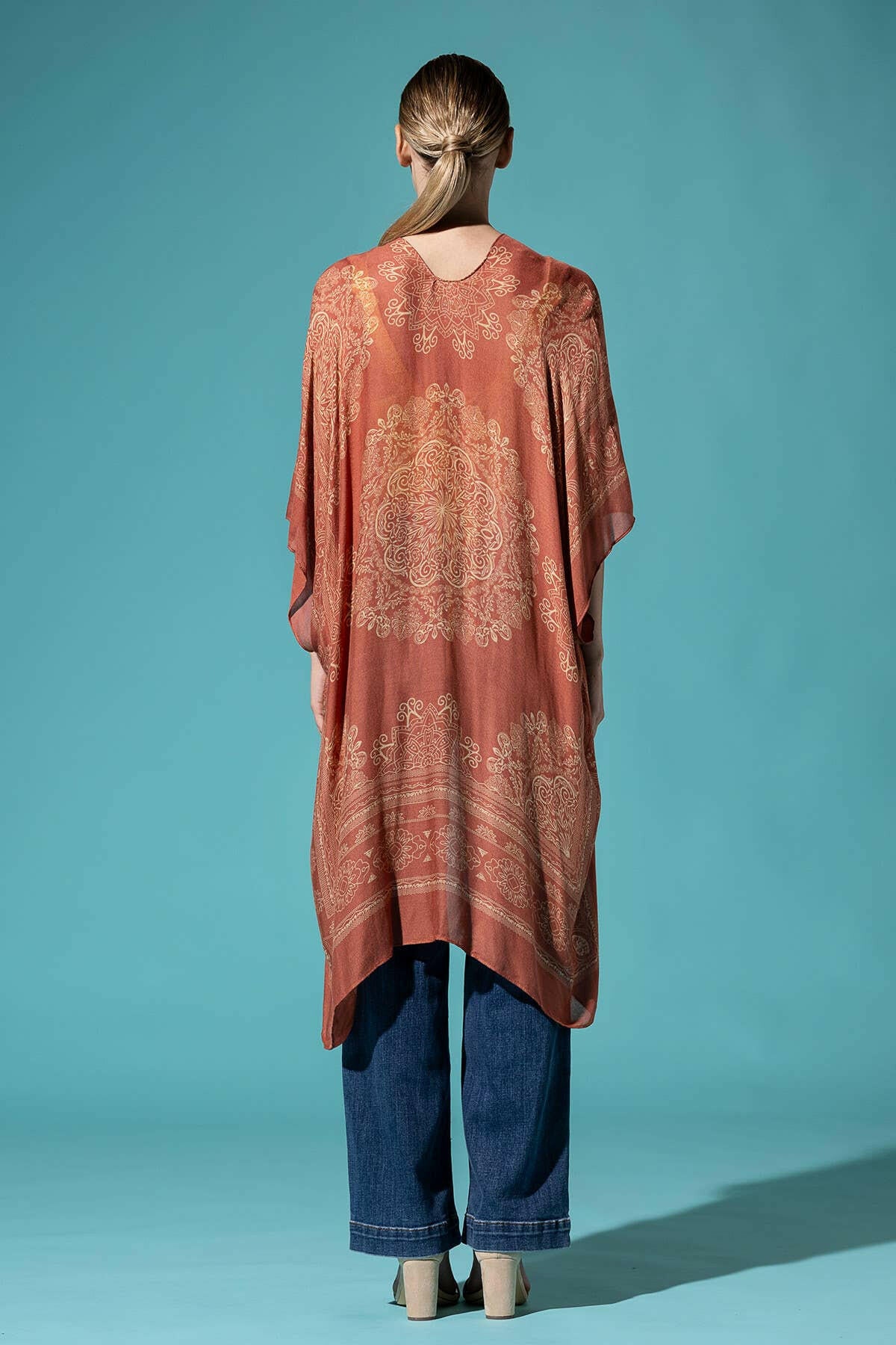 Ornate Mandala Kimono-Kimono-Krush Kandy, Women's Online Fashion Boutique Located in Phoenix, Arizona (Scottsdale Area)
