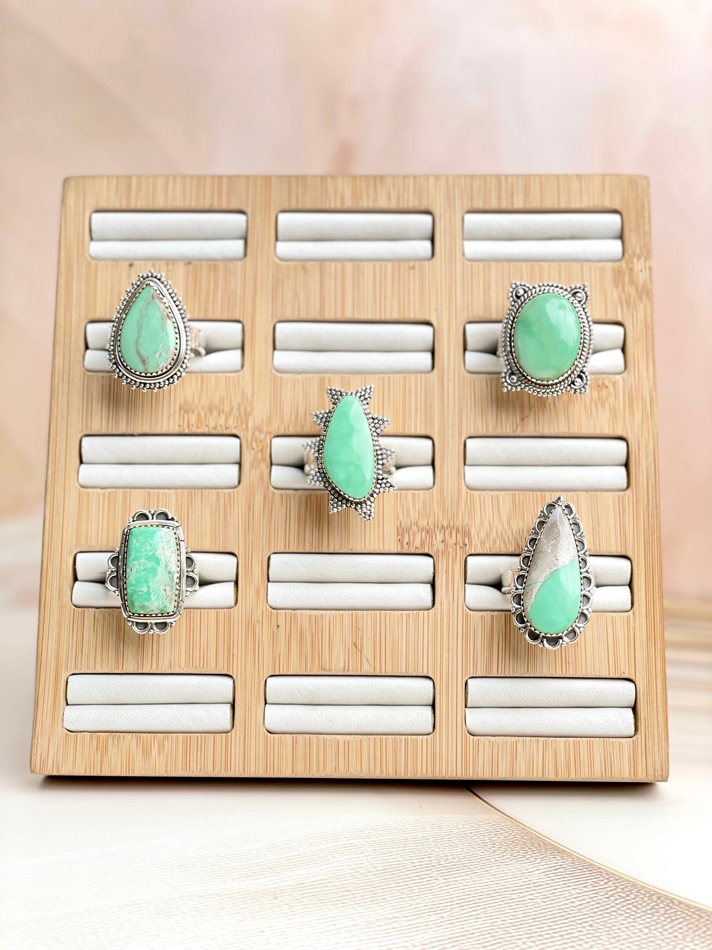 Australian Varascite Slab Rings-Rings-Krush Kandy, Women's Online Fashion Boutique Located in Phoenix, Arizona (Scottsdale Area)