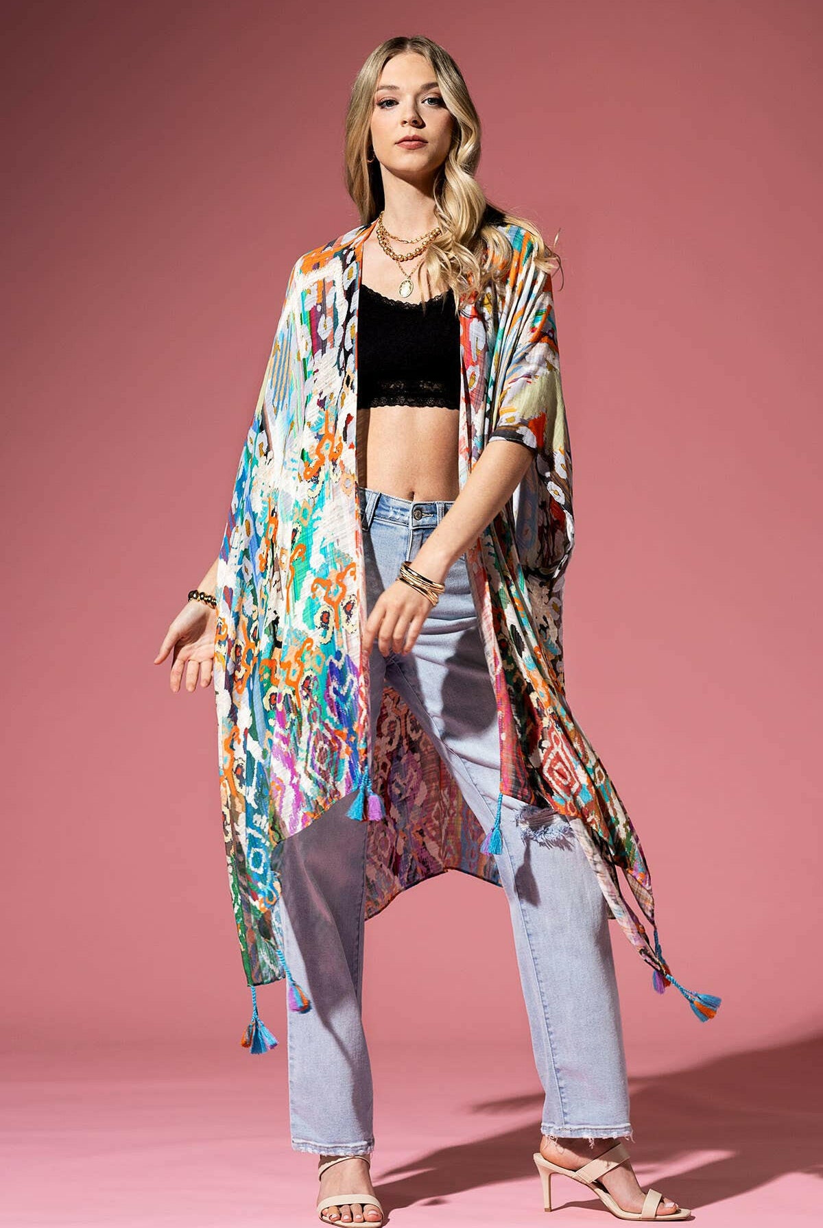 Soho Kimono-Kimono-Krush Kandy, Women's Online Fashion Boutique Located in Phoenix, Arizona (Scottsdale Area)