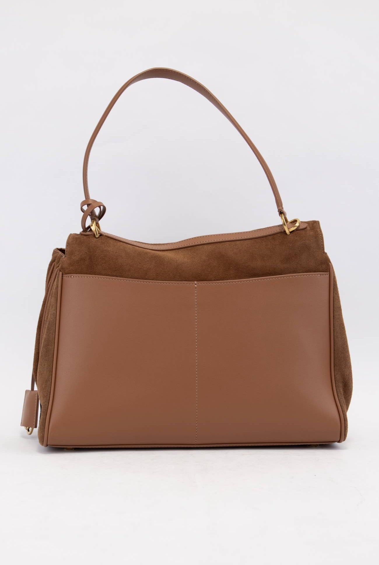 Genuine Suede Turn-Lock Satchel-handbags-Krush Kandy, Women's Online Fashion Boutique Located in Phoenix, Arizona (Scottsdale Area)