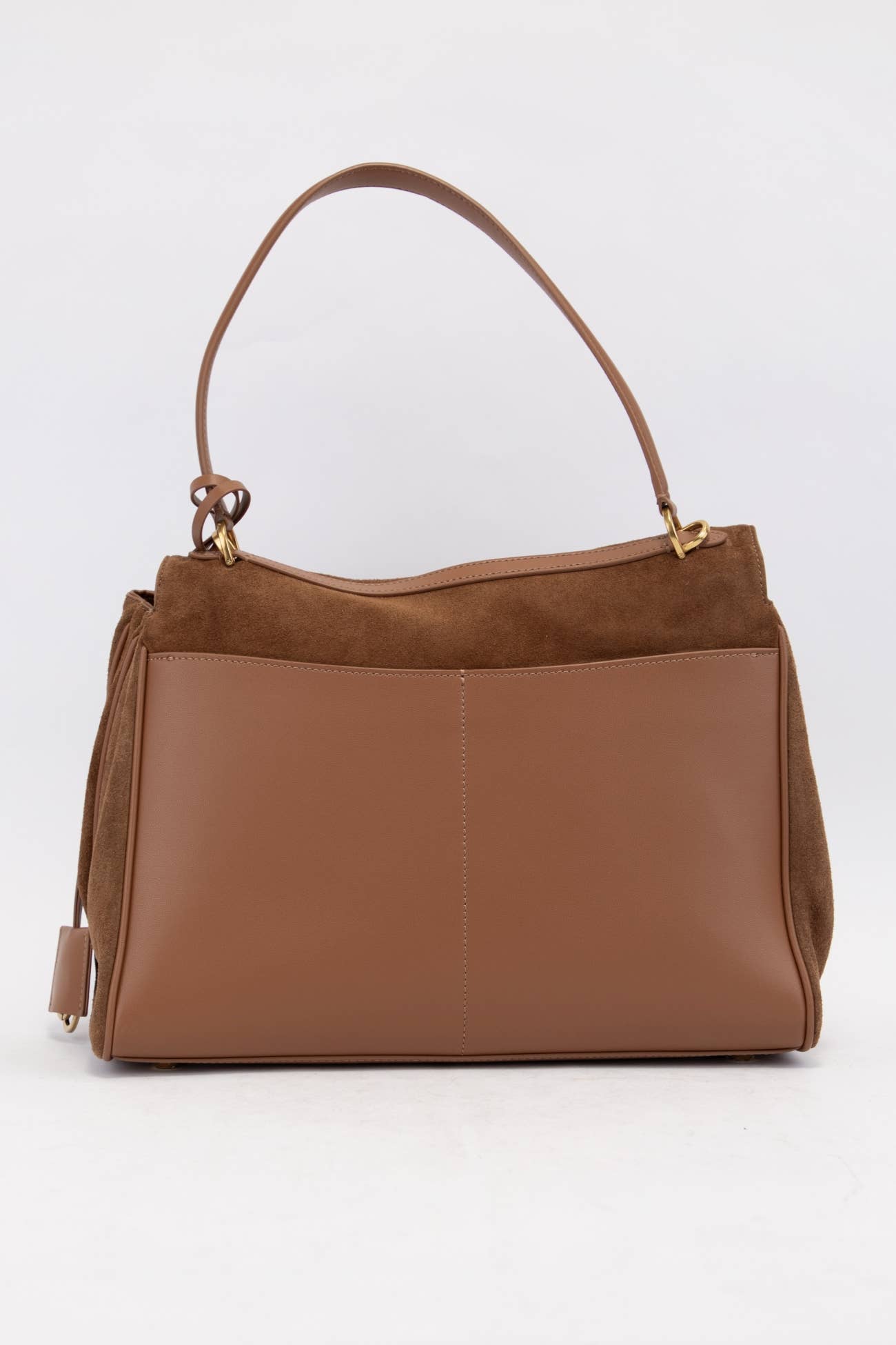 Genuine Suede Turn-Lock Satchel-handbags-Krush Kandy, Women's Online Fashion Boutique Located in Phoenix, Arizona (Scottsdale Area)