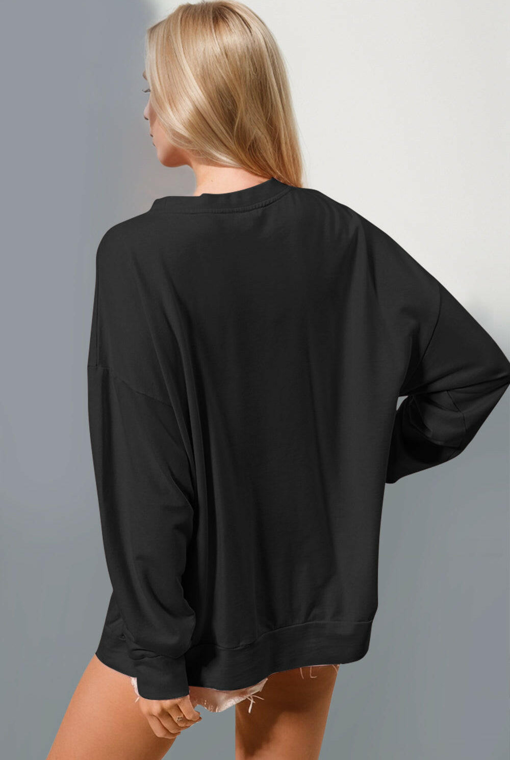 Sequin Nutcracker Round Neck Long Sleeve Sweatshirt-Sweaters-Krush Kandy, Women's Online Fashion Boutique Located in Phoenix, Arizona (Scottsdale Area)