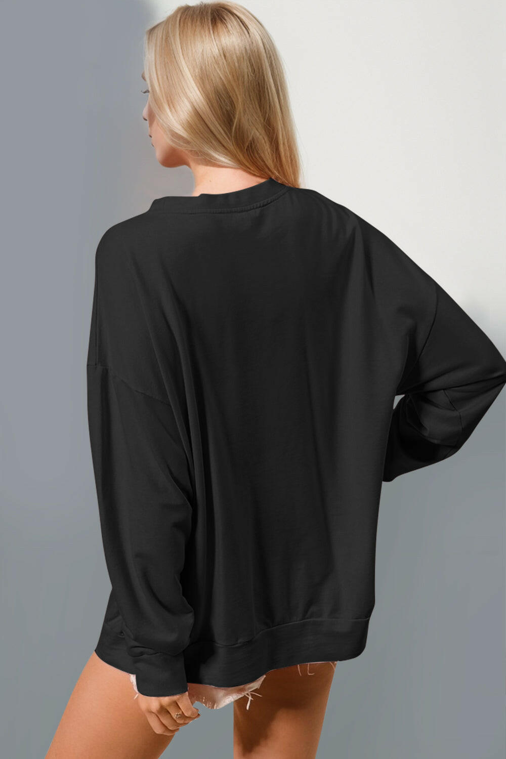 Sequin Nutcracker Round Neck Long Sleeve Sweatshirt-Sweaters-Krush Kandy, Women's Online Fashion Boutique Located in Phoenix, Arizona (Scottsdale Area)