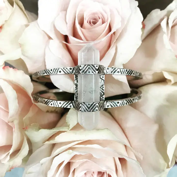 Crystal Cuff Bracelet MADE TO ORDER-Bracelets-Krush Kandy, Women's Online Fashion Boutique Located in Phoenix, Arizona (Scottsdale Area)