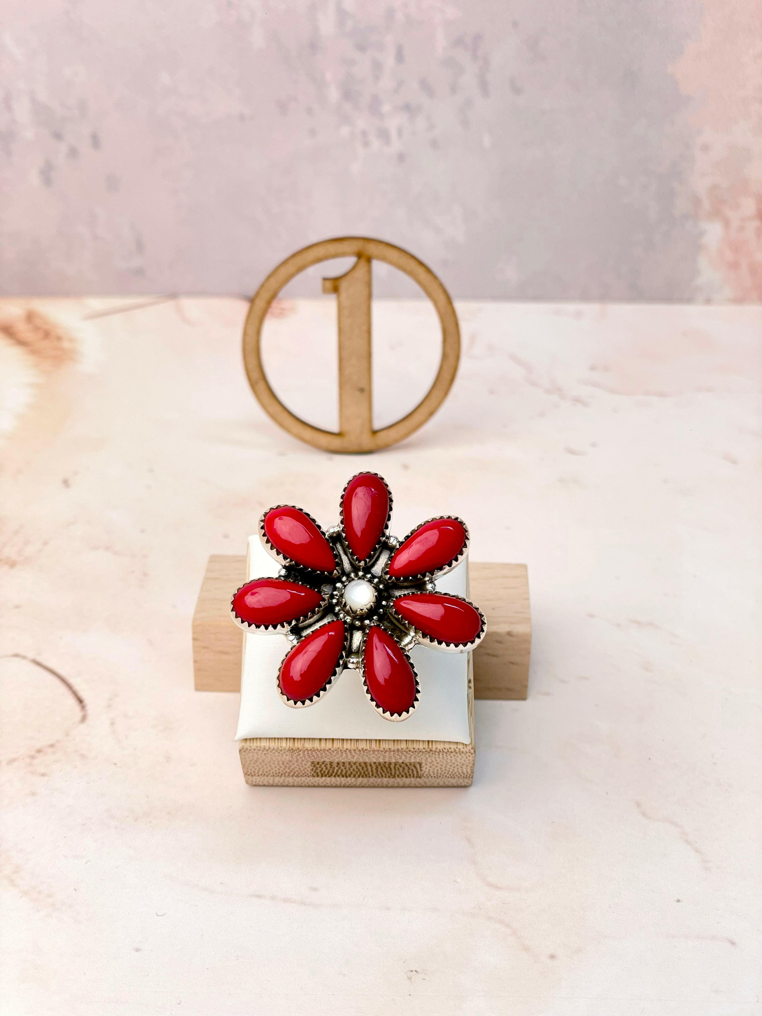 Blooming Rosarita Daisy Rings-Rings-Krush Kandy, Women's Online Fashion Boutique Located in Phoenix, Arizona (Scottsdale Area)