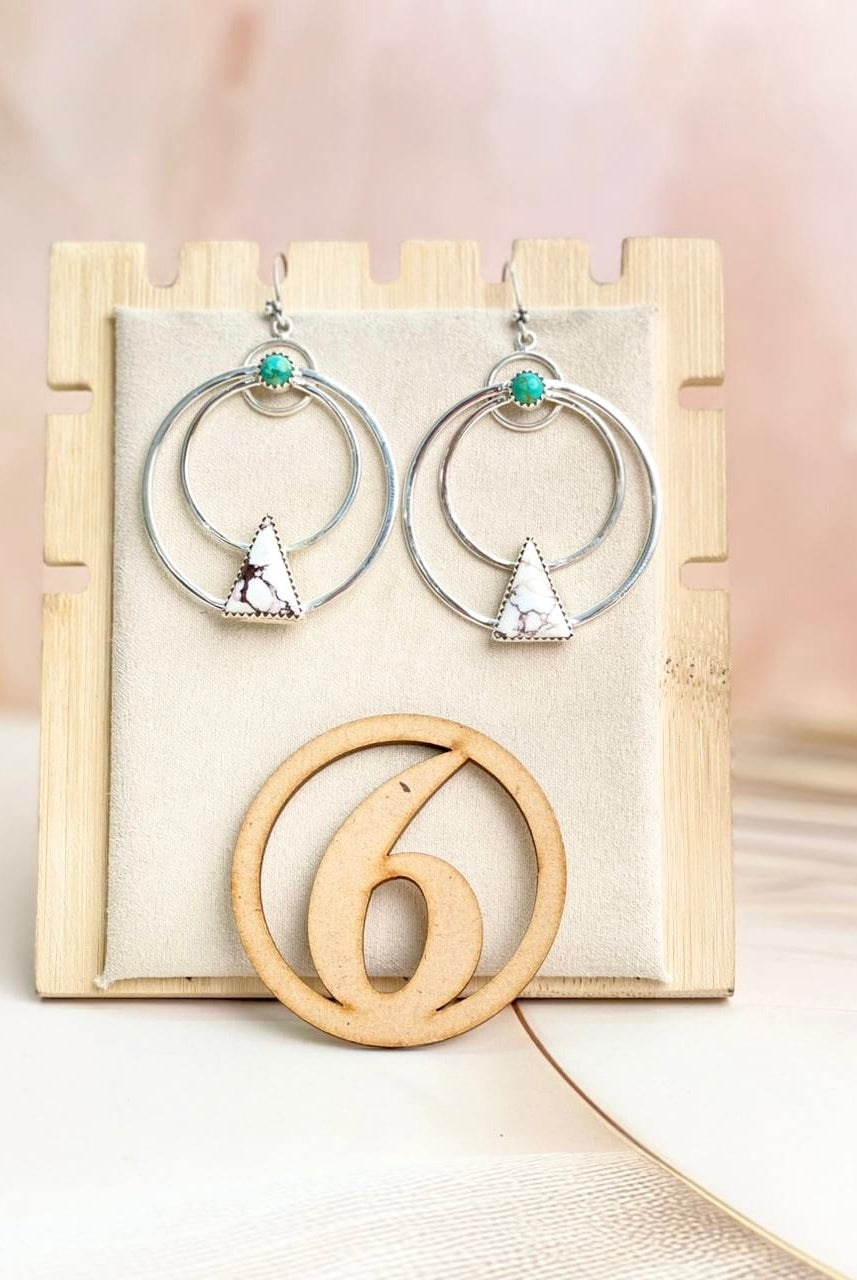 Triad Hoop Earrings sno 39-Earrings-Krush Kandy, Women's Online Fashion Boutique Located in Phoenix, Arizona (Scottsdale Area)