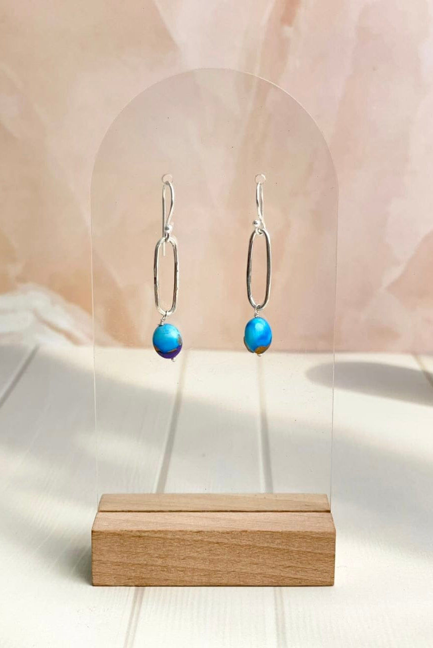 Dahlia Drops Dainty Earrings-Earrings-Krush Kandy, Women's Online Fashion Boutique Located in Phoenix, Arizona (Scottsdale Area)