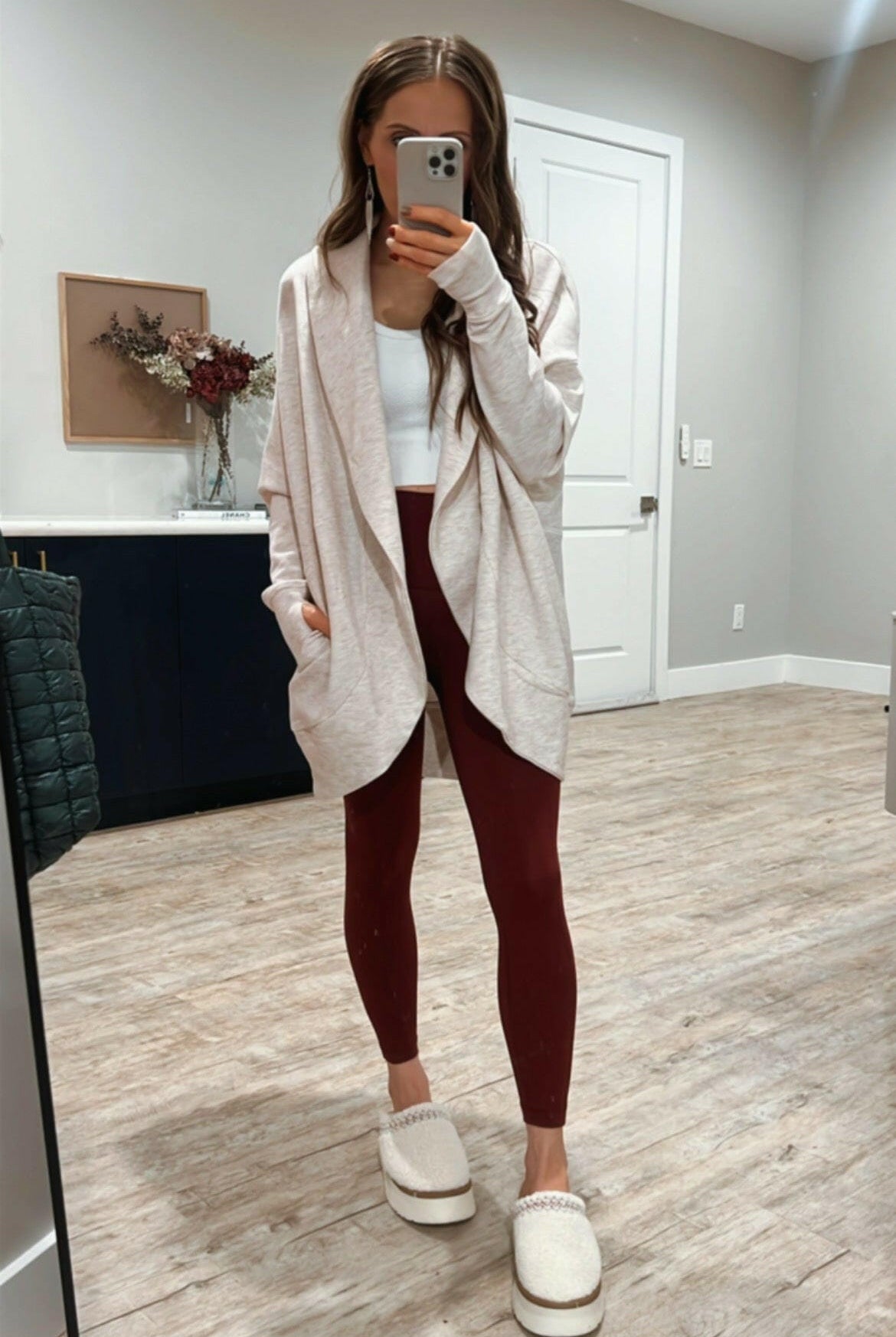 Powerlux High Rise Side Pocket Ankle Leggings-Sweaters-Krush Kandy, Women's Online Fashion Boutique Located in Phoenix, Arizona (Scottsdale Area)