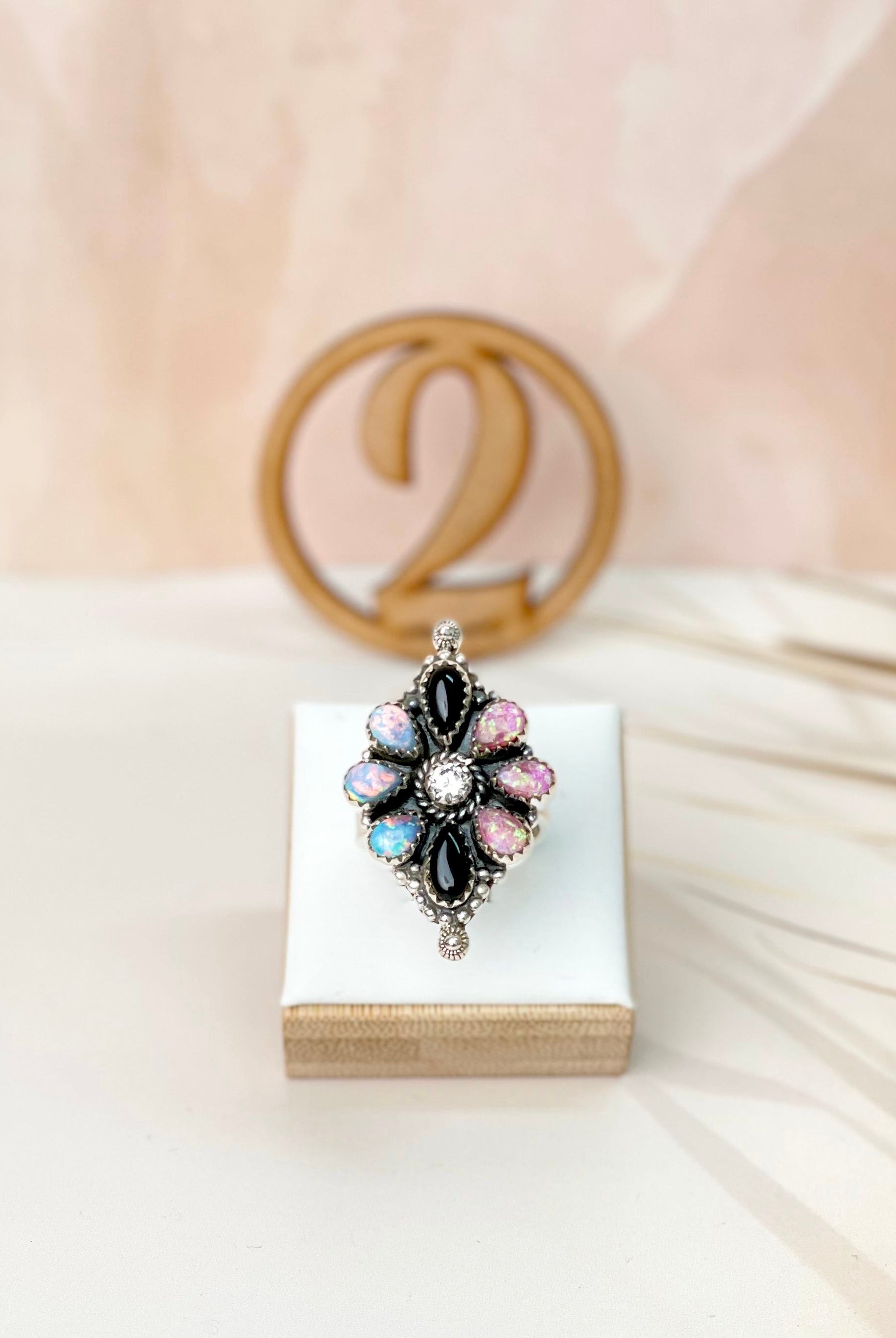 Kandy Opal Rings Bno. 2-Rings-Krush Kandy, Women's Online Fashion Boutique Located in Phoenix, Arizona (Scottsdale Area)