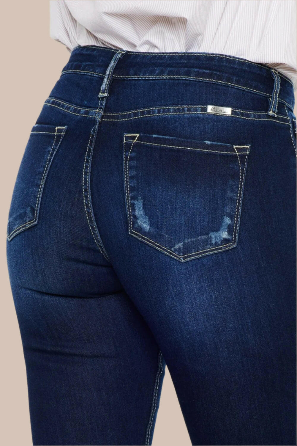 Kancan Mid Rise Slim Flare Jeans-Krush Kandy, Women's Online Fashion Boutique Located in Phoenix, Arizona (Scottsdale Area)