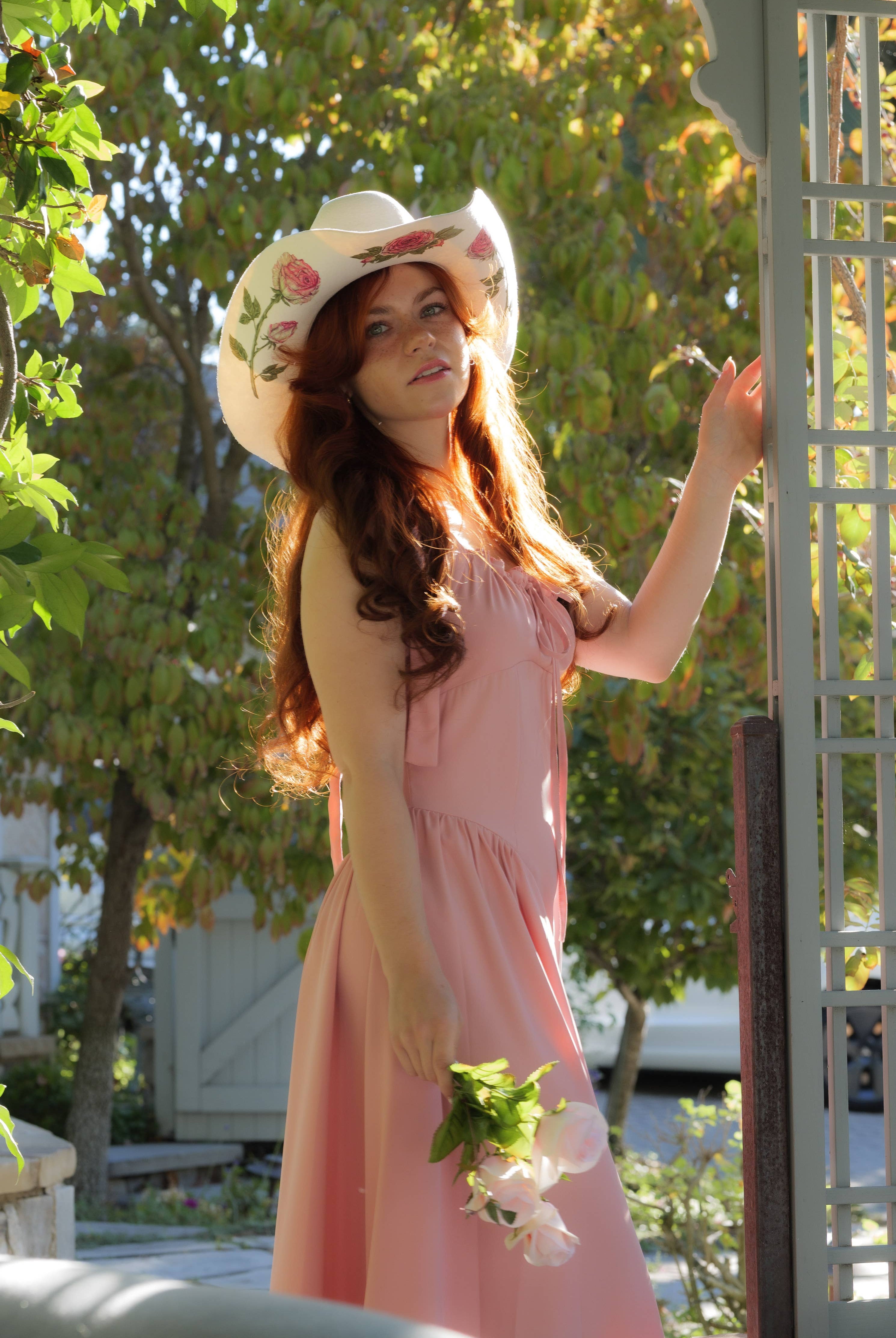 The Seraphina Western Hat - Made to Order-Hats-Krush Kandy, Women's Online Fashion Boutique Located in Phoenix, Arizona (Scottsdale Area)