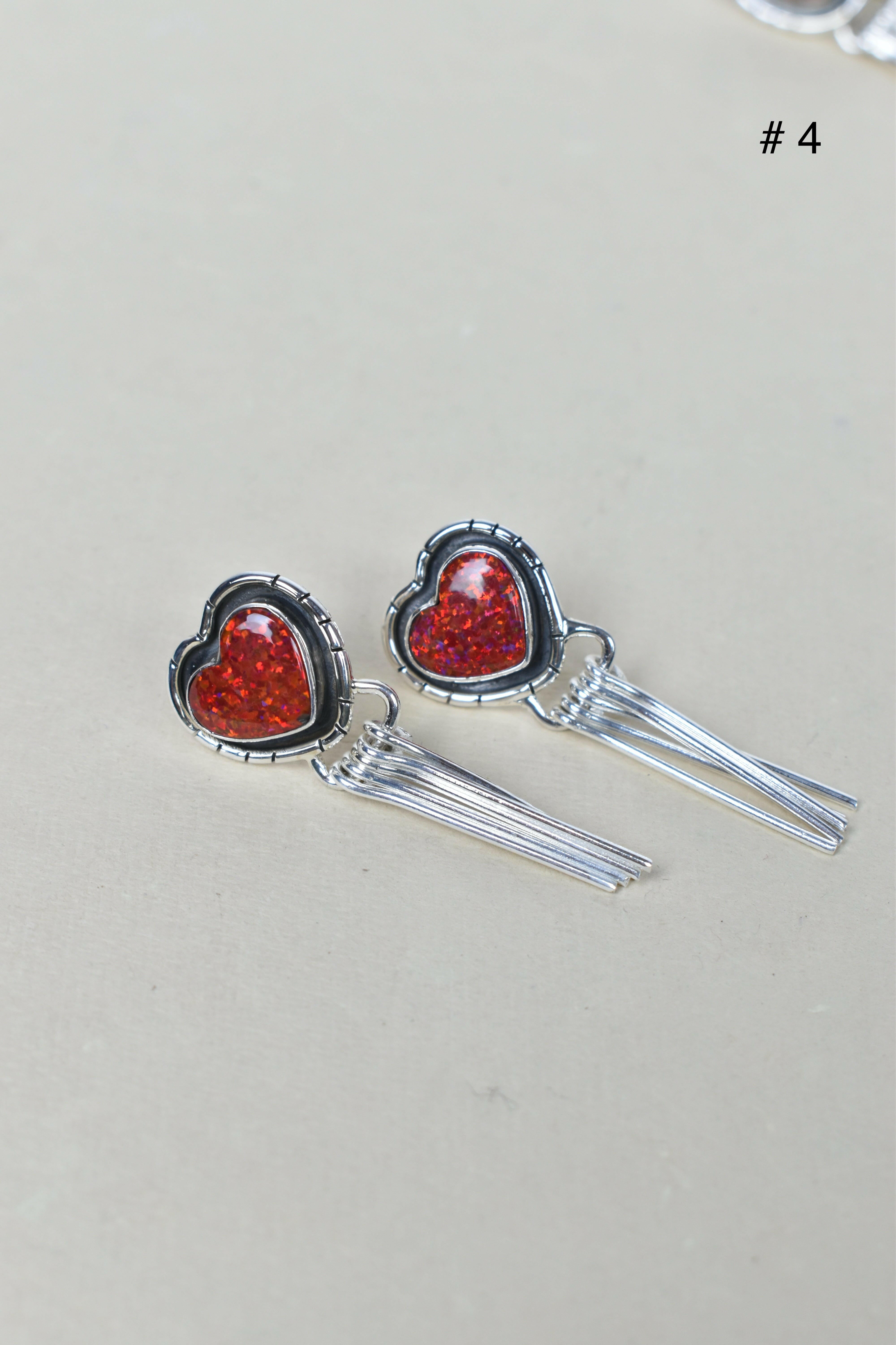 Solo Stone Sterling Cascade Earrings-Drop Earrings-Krush Kandy, Women's Online Fashion Boutique Located in Phoenix, Arizona (Scottsdale Area)