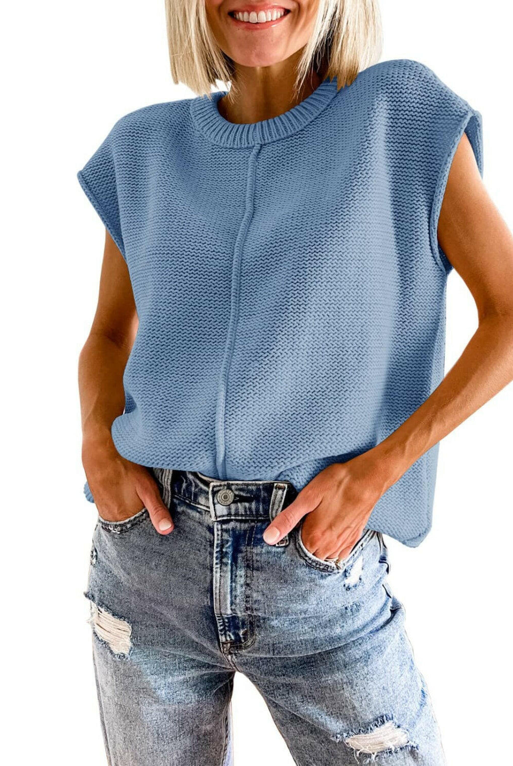 Everyday Essential Sleeveless Knit Top-Krush Kandy, Women's Online Fashion Boutique Located in Phoenix, Arizona (Scottsdale Area)
