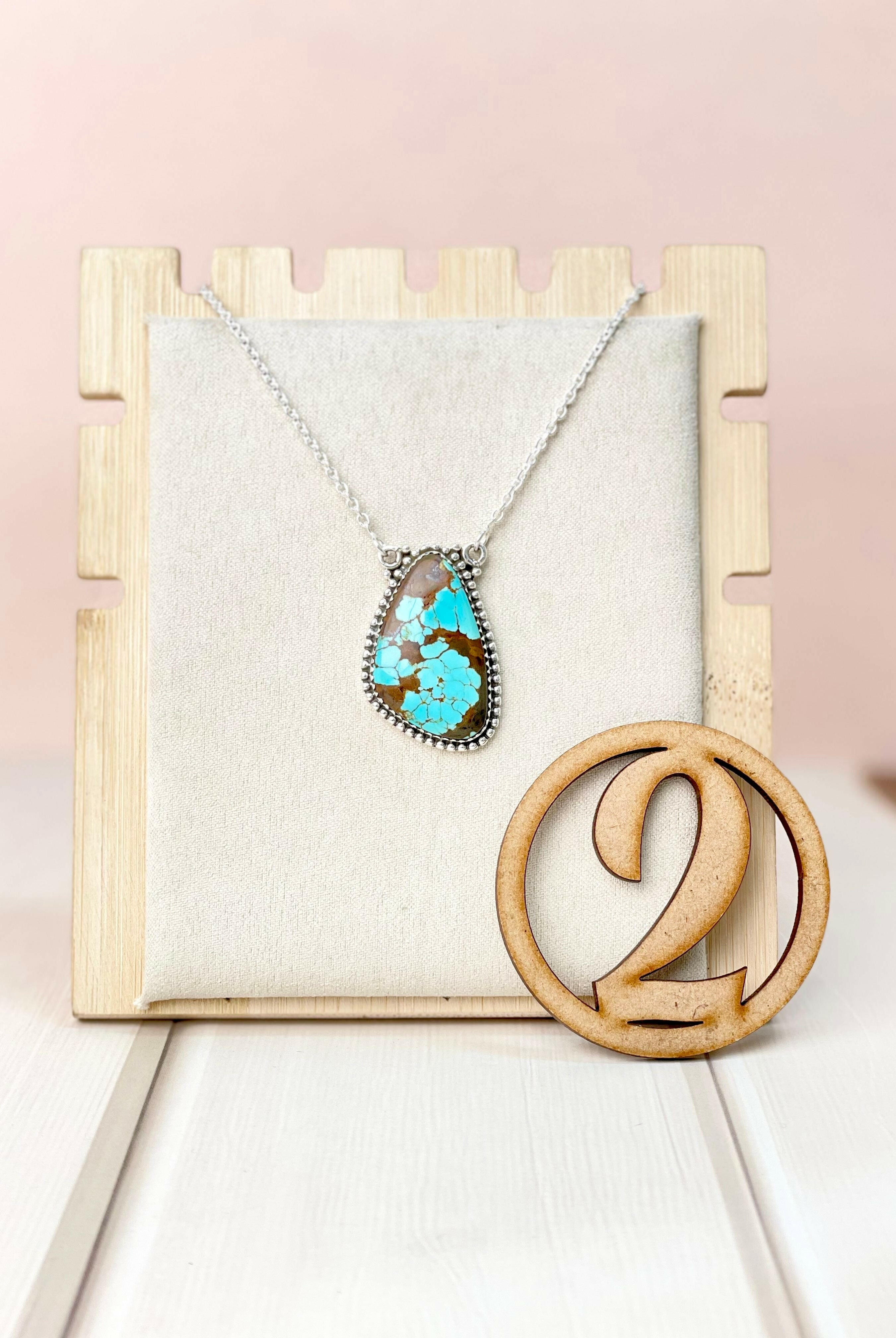 No. 8 Slab Chain Pendants Bno. 3-Necklaces-Krush Kandy, Women's Online Fashion Boutique Located in Phoenix, Arizona (Scottsdale Area)