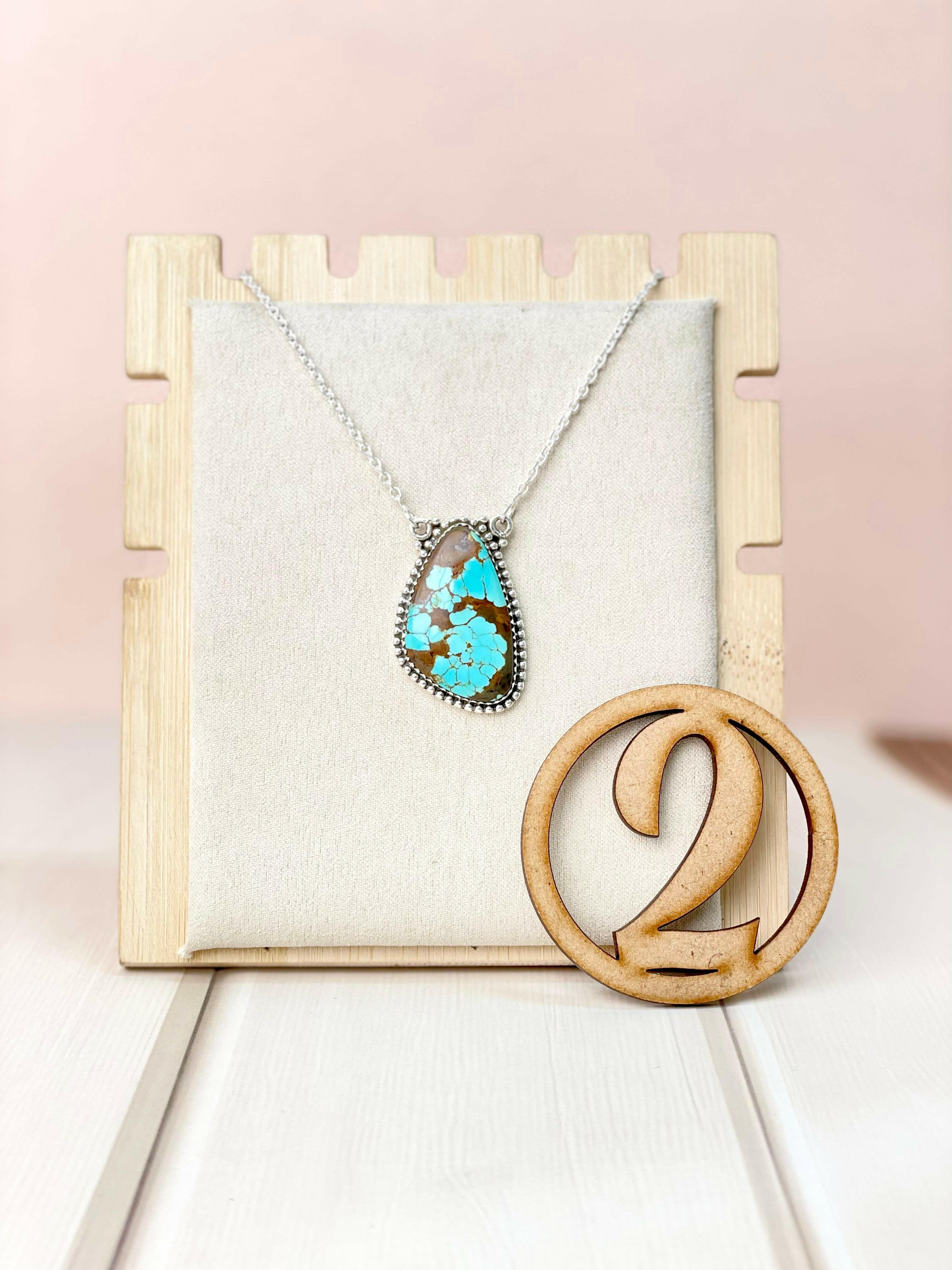 No. 8 Slab Chain Pendants Bno. 3-Necklaces-Krush Kandy, Women's Online Fashion Boutique Located in Phoenix, Arizona (Scottsdale Area)