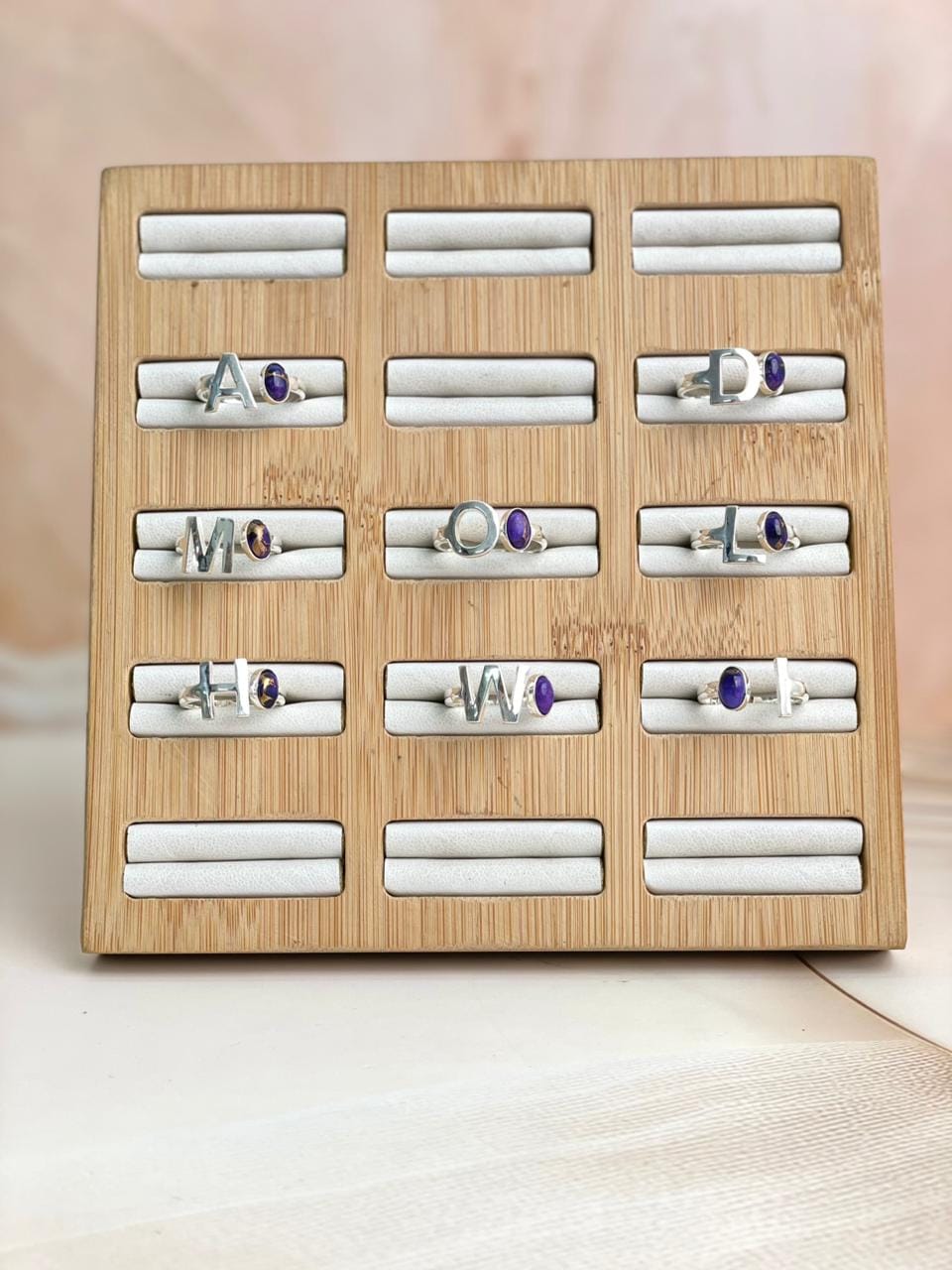 Dainty Initial Floater Rings-Rings-Krush Kandy, Women's Online Fashion Boutique Located in Phoenix, Arizona (Scottsdale Area)