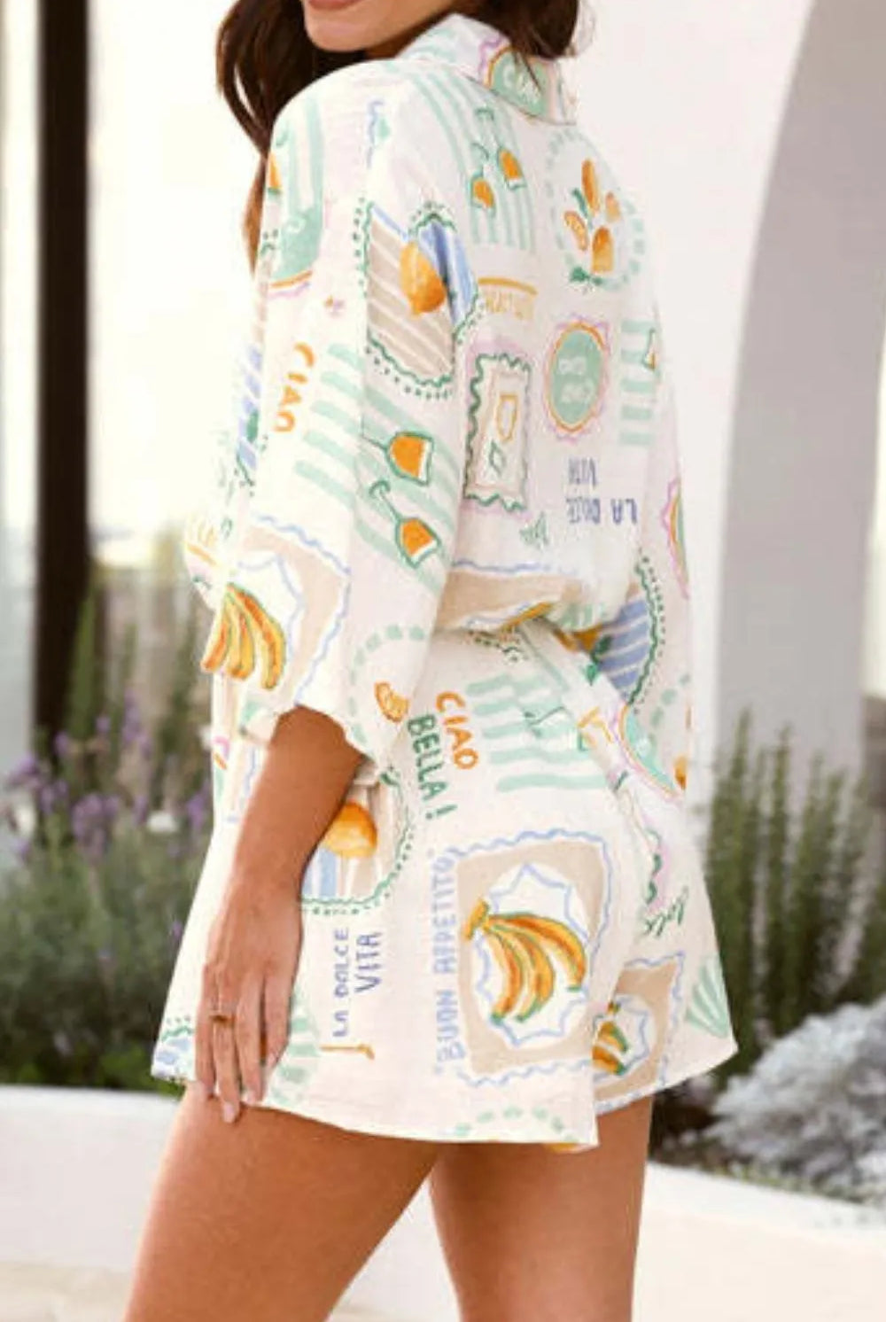La Dolce Vita Graphic Belted Romper-Krush Kandy, Women's Online Fashion Boutique Located in Phoenix, Arizona (Scottsdale Area)